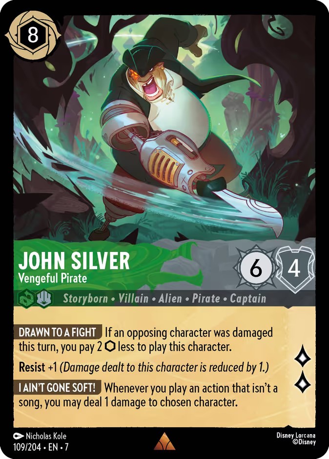 John Silver - Vengeful Pirate - Image 1