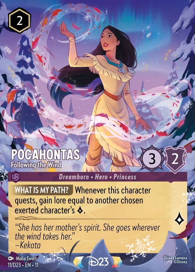 Pocahontas - Following the Wind (Promo · Normal)