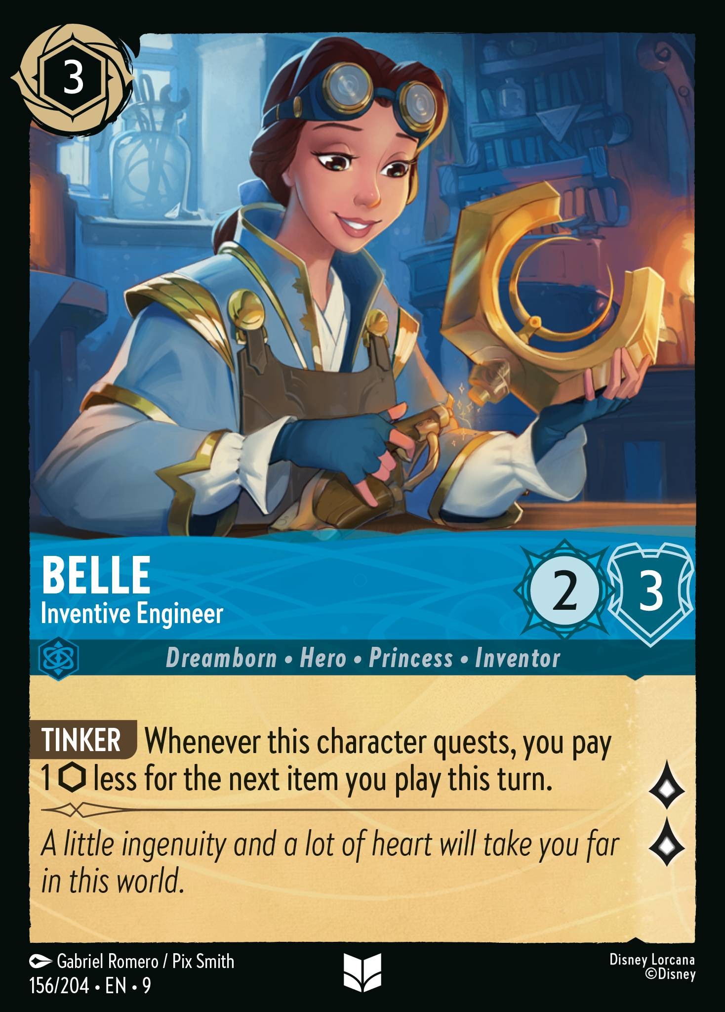 2025 Disney Lorcana Fabled 2025 Disney Lorcana Fabled #156 trading card