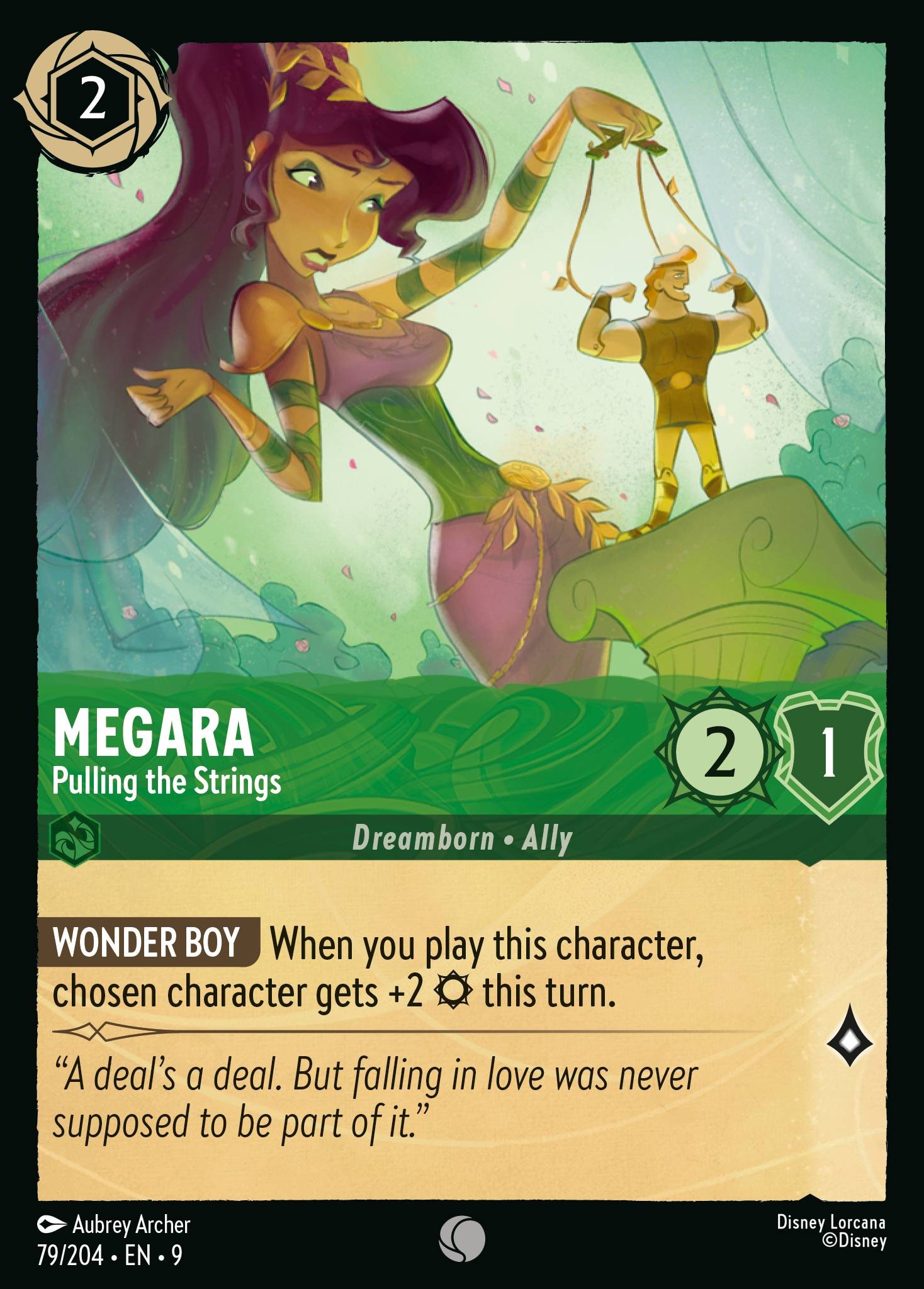 2025 Disney Lorcana Fabled 2025 Disney Lorcana Fabled #79 trading card