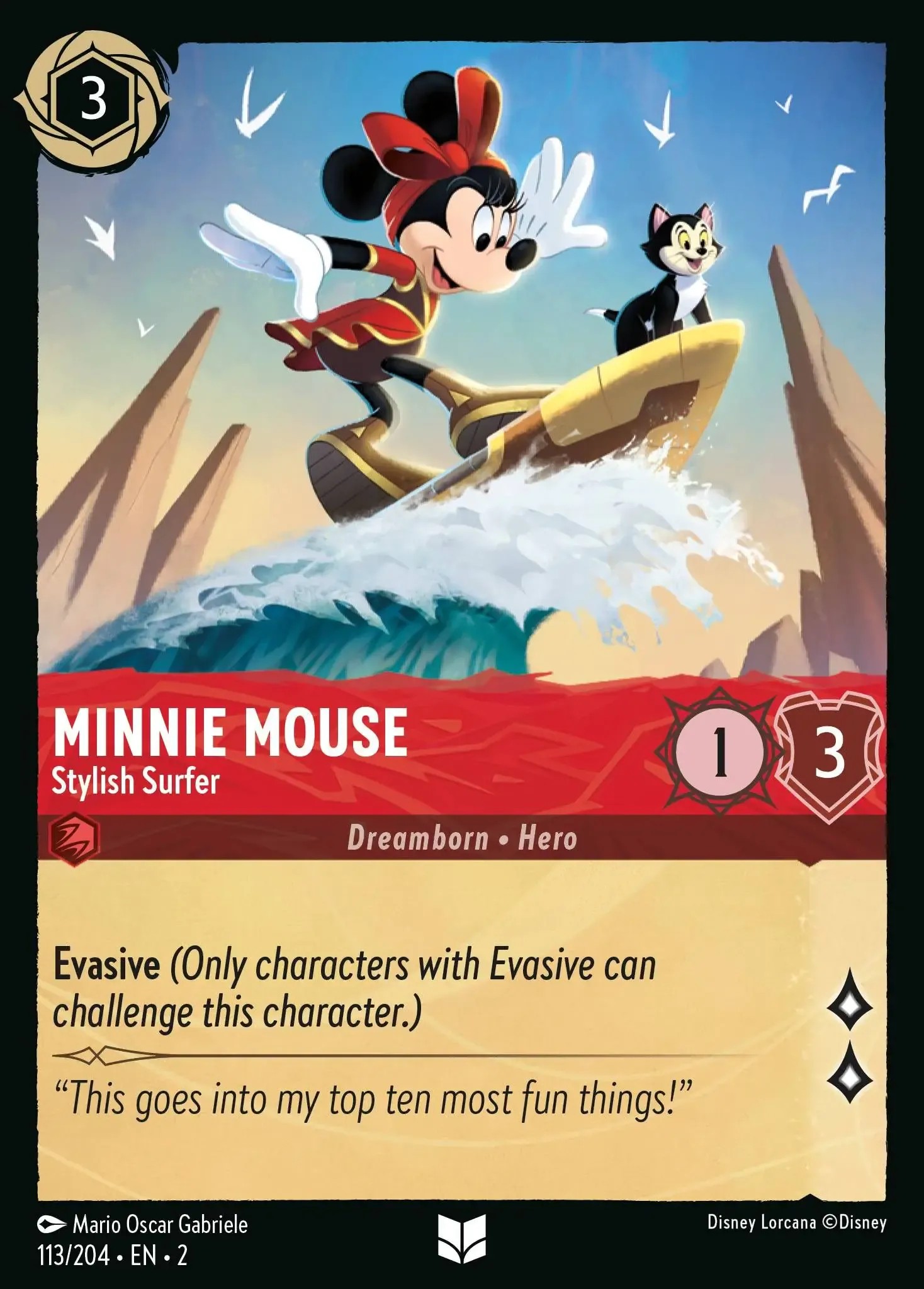 Minnie Mouse - Stylish Surfer - Image 1