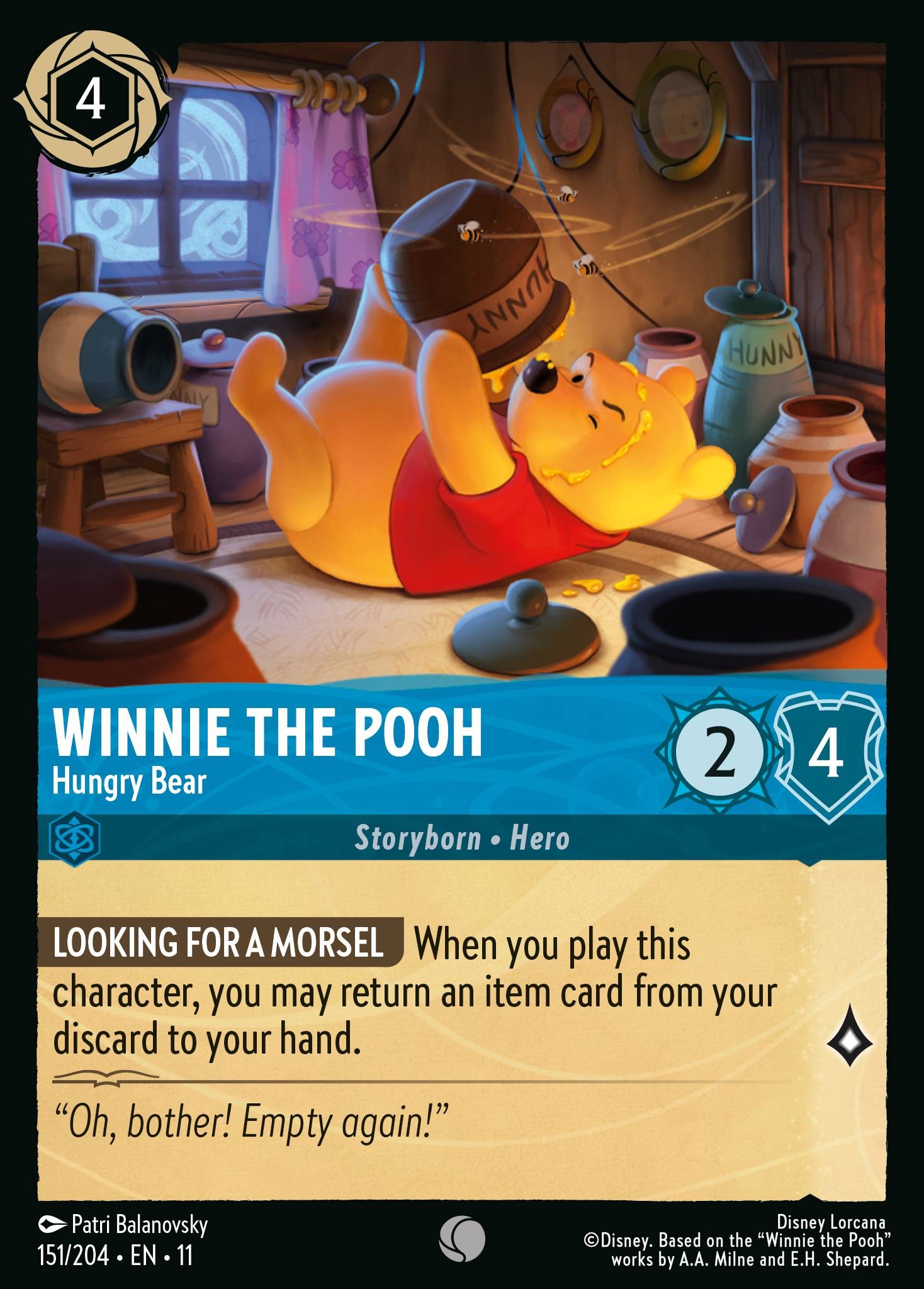 Winnie the Pooh - Hungry Bear - Image 1