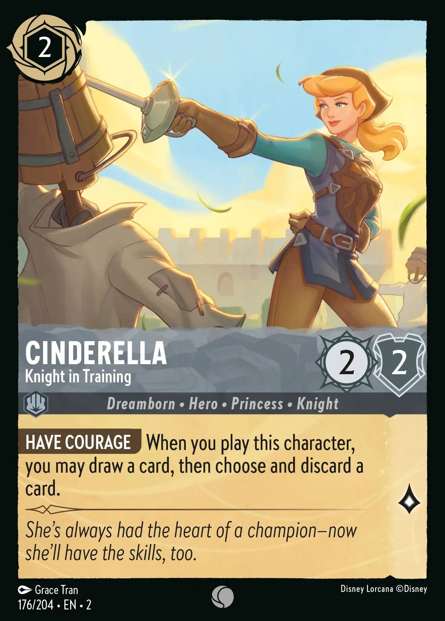 2023 Disney Lorcana Rise of the Floodborn 2023 Disney Lorcana Rise of the Floodborn #176 trading card