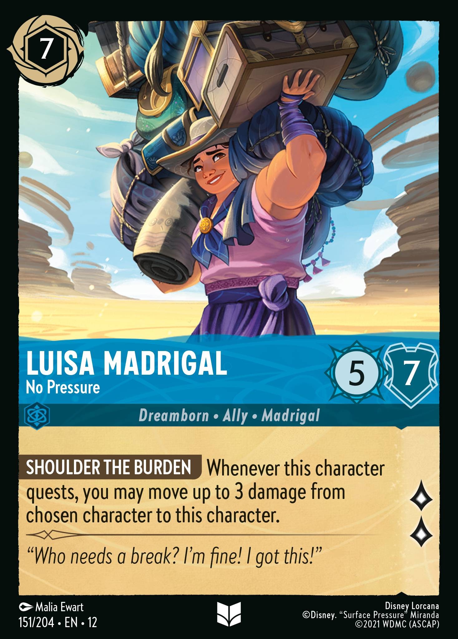 Luisa Madrigal - No Pressure - Image 1