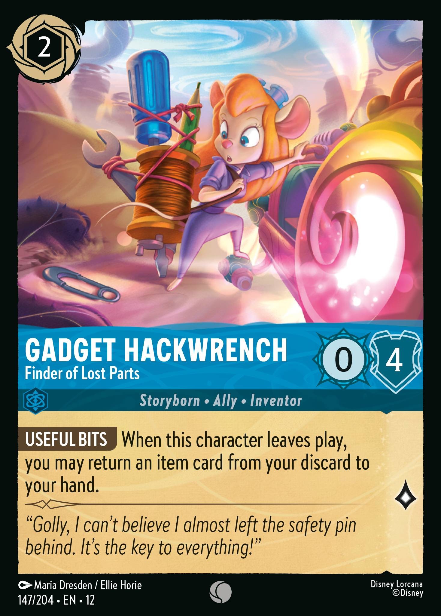 Gadget Hackwrench - Finder of Lost Parts - Image 1