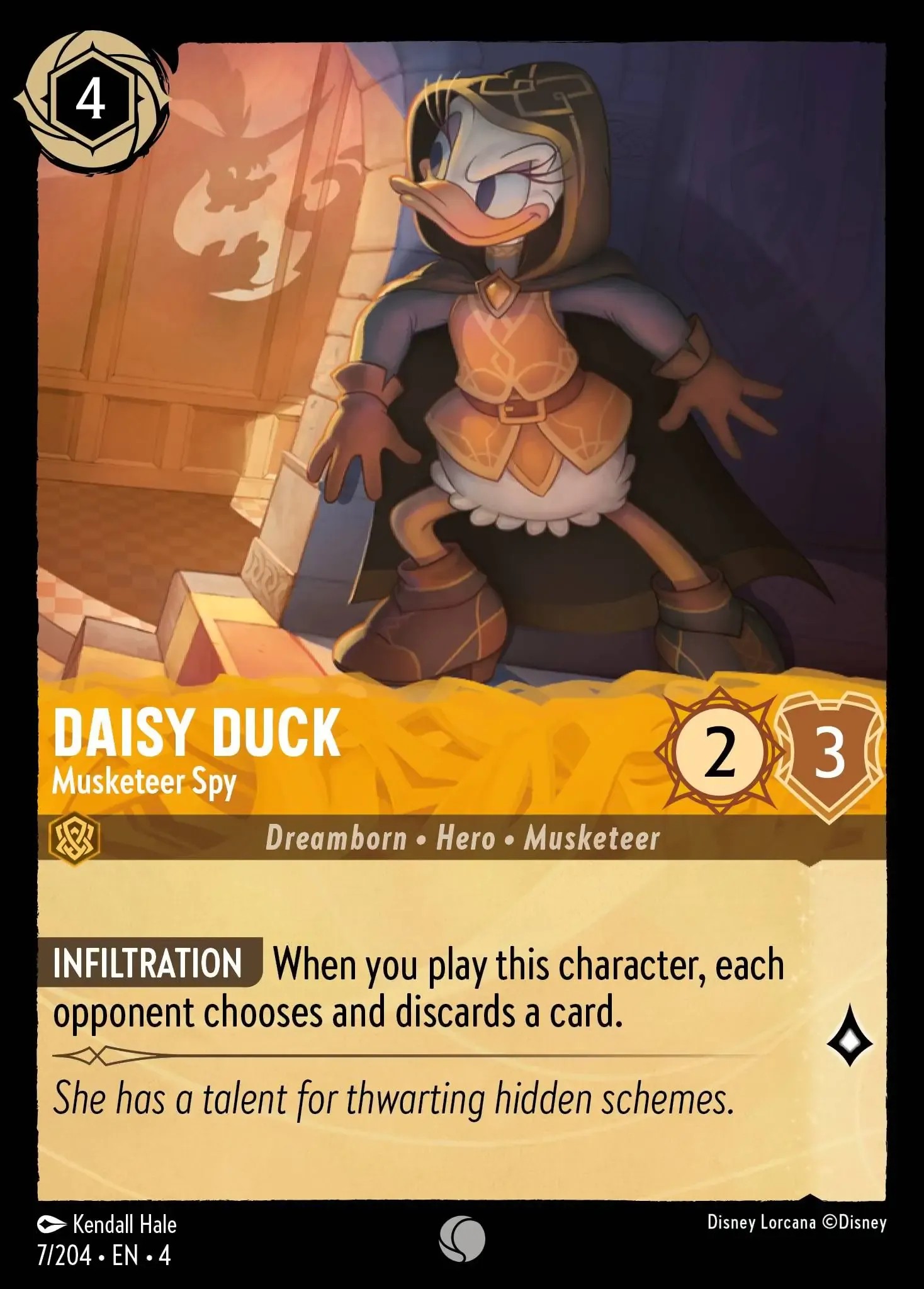 Daisy Duck - Musketeer Spy (Common · Normal)