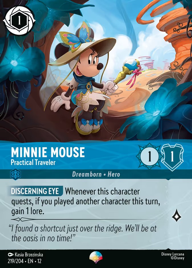 2026 Disney Lorcana Wilds Unknown 2026 Disney Lorcana Wilds Unknown #219 trading card