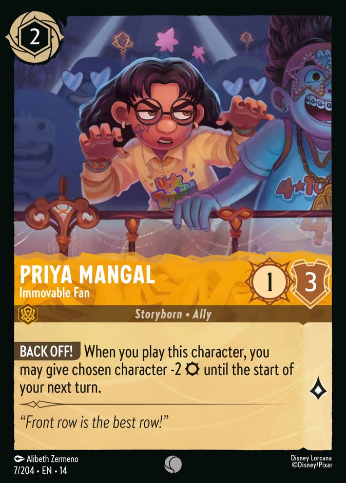 Priya Mangal - Immovable Fan (Common · Normal)