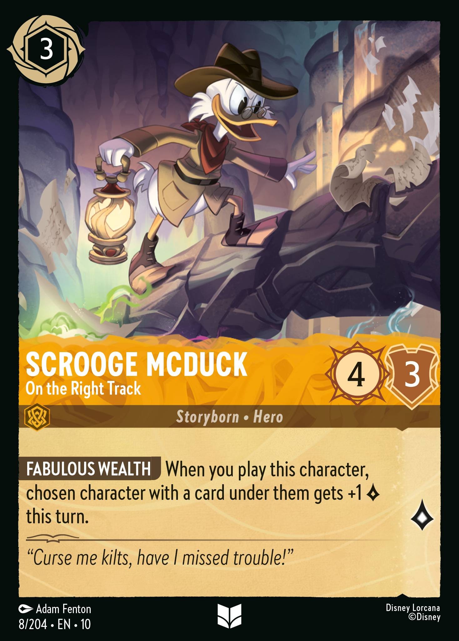 Scrooge McDuck - On the Right Track - Image 1