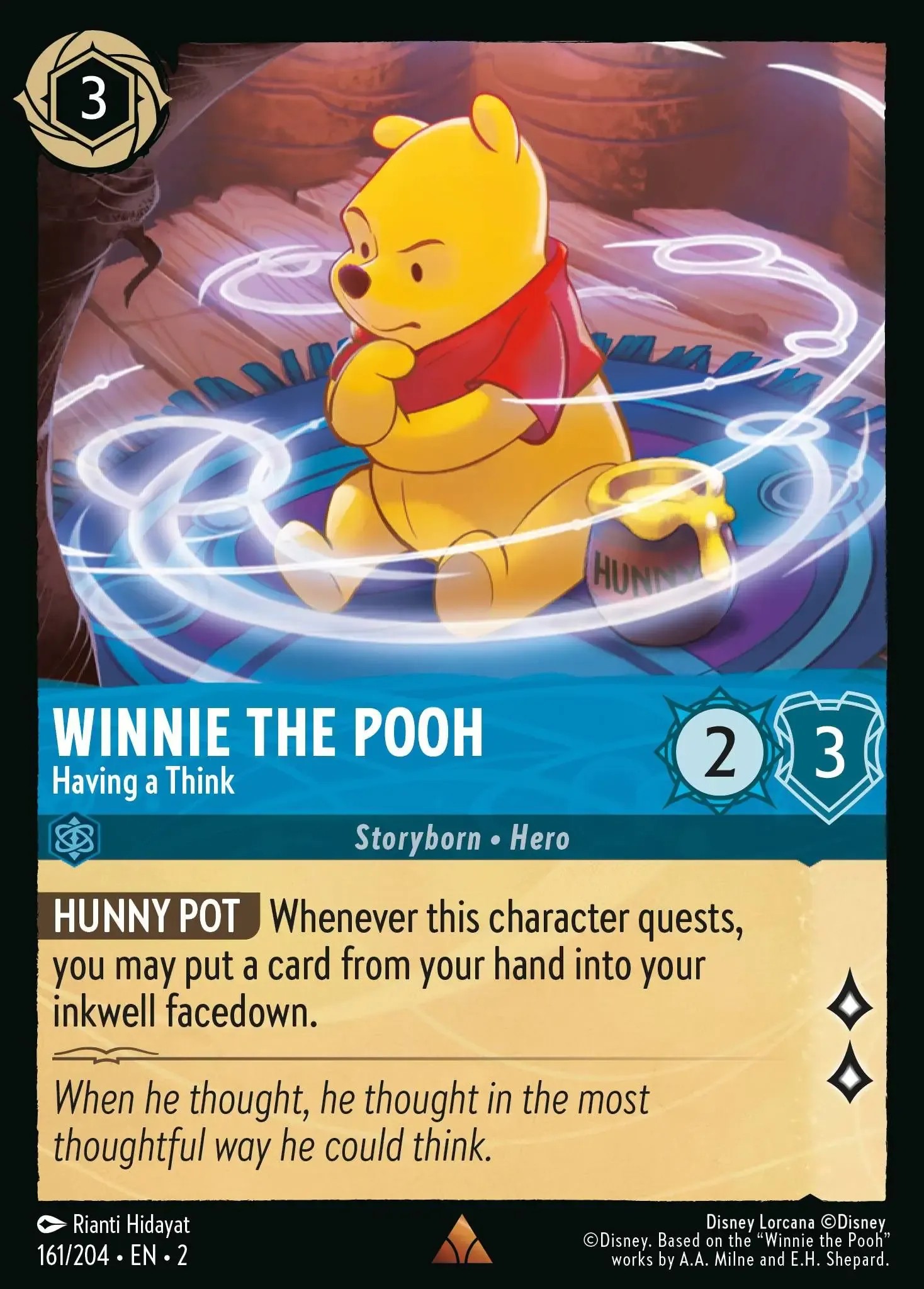 Winnie the Pooh - Having a Think - Image 1