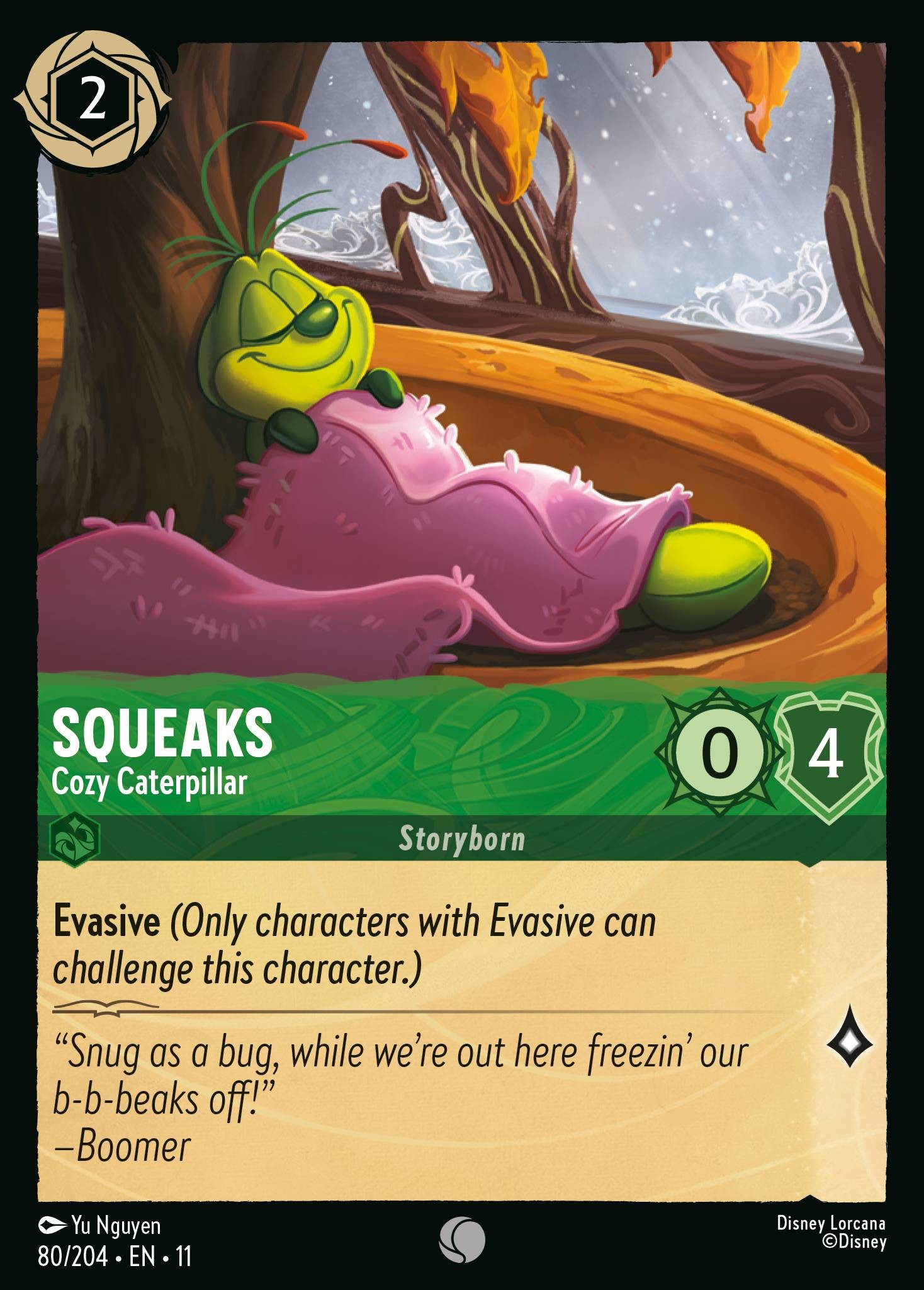 Squeaks - Cozy Caterpillar - Image 1