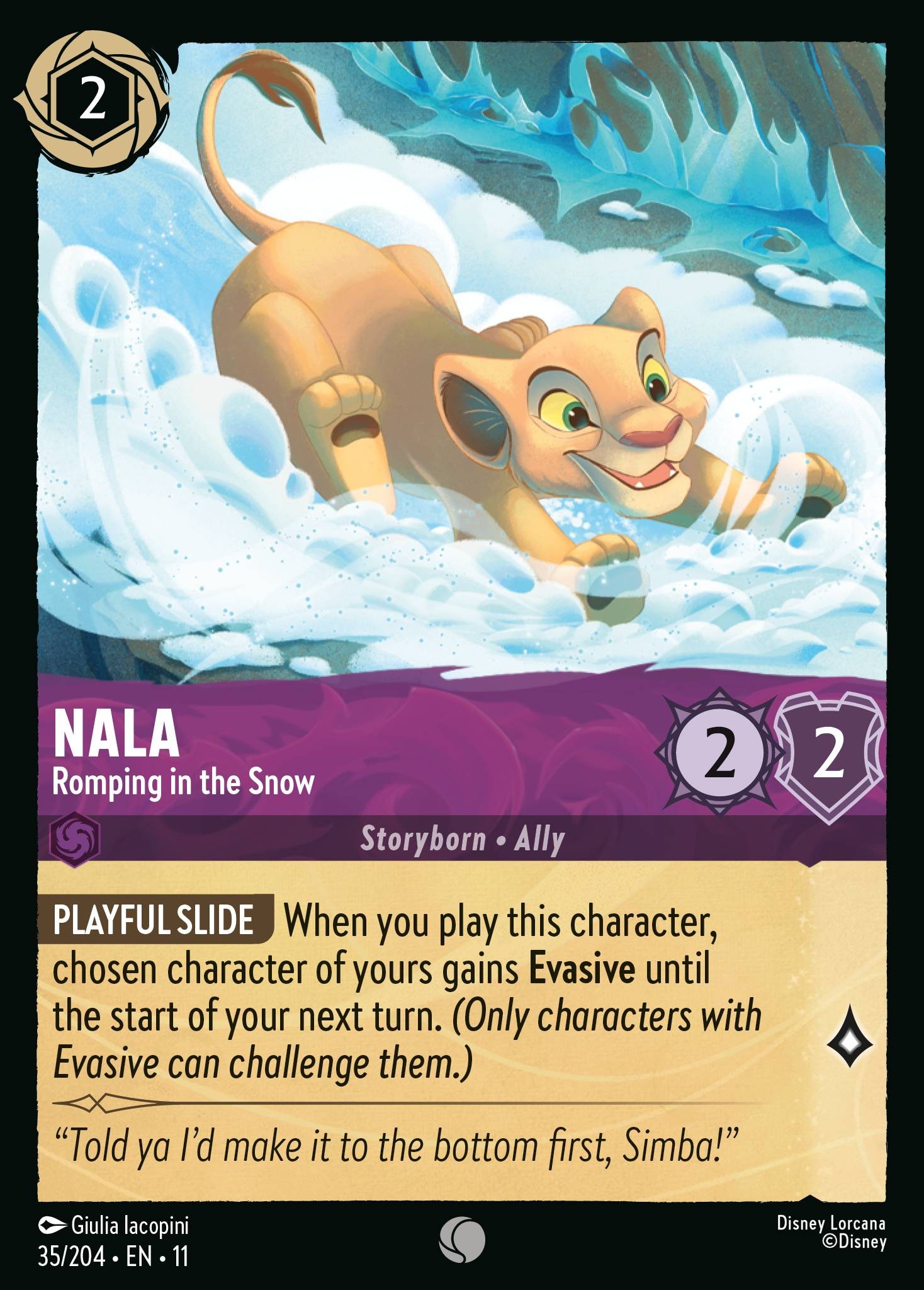 Nala - Romping in the Snow - Image 1