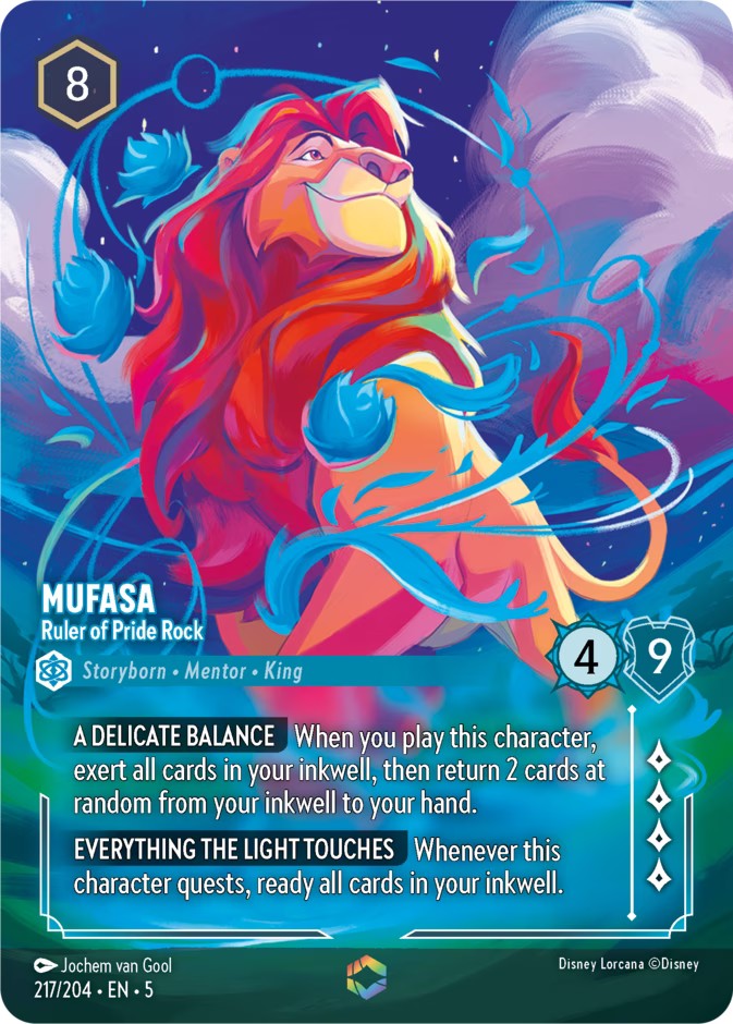 2024 Disney Lorcana Shimmering Skies 2024 Disney Lorcana Shimmering Skies #217 trading card