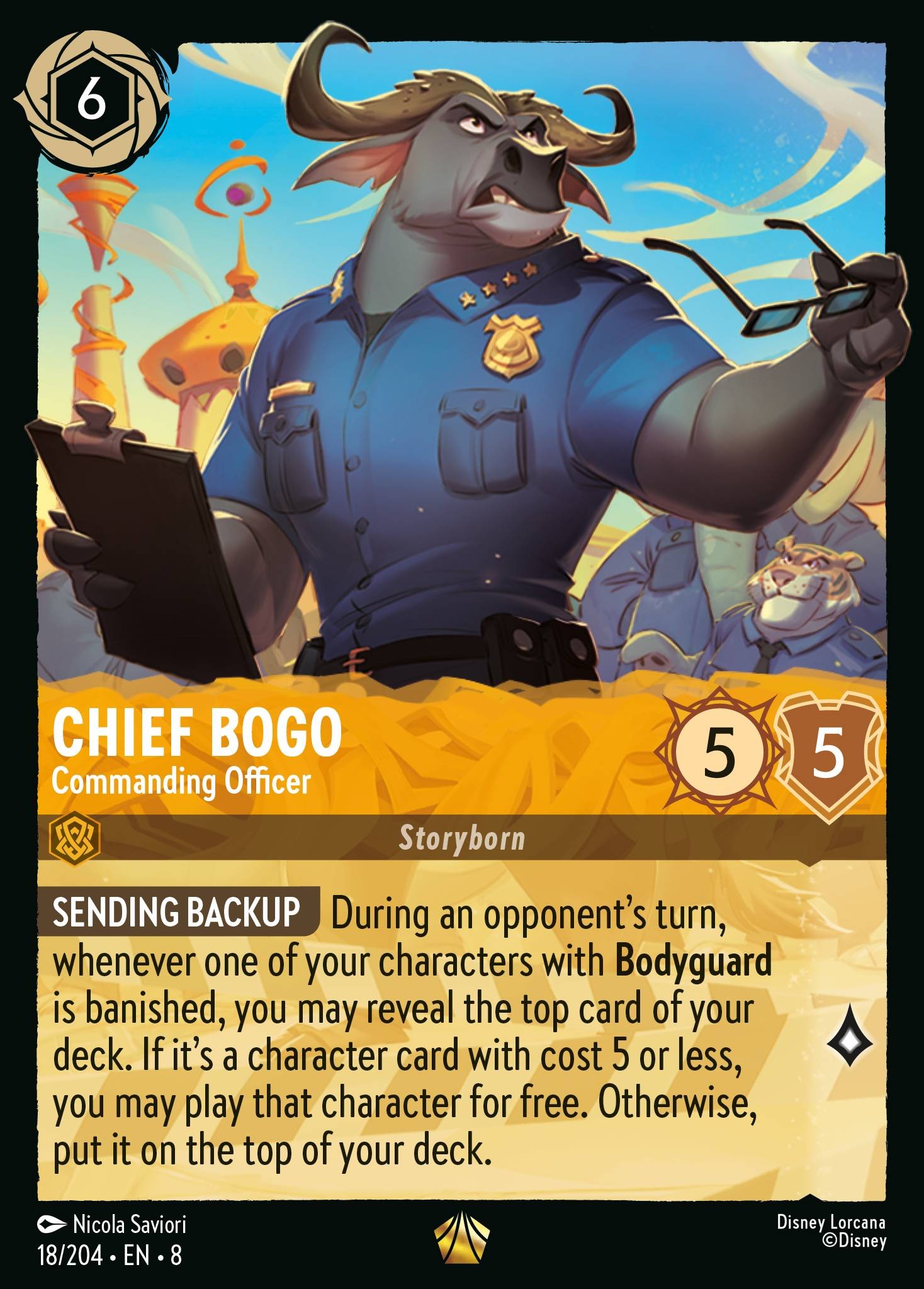 Chief Bogo - Commanding Officer - Image 1