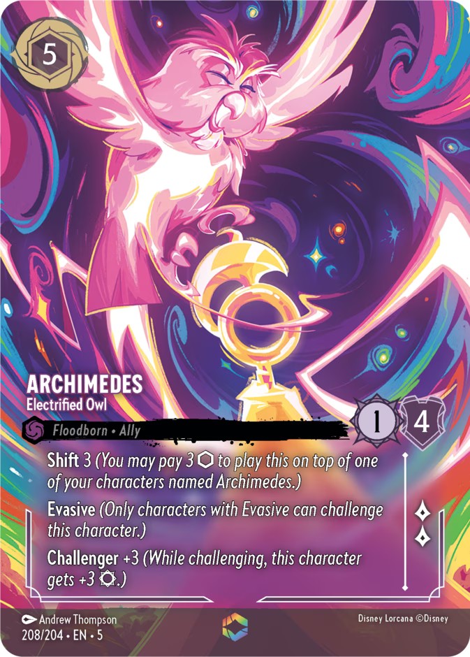 2024 Disney Lorcana Shimmering Skies 2024 Disney Lorcana Shimmering Skies #208 trading card