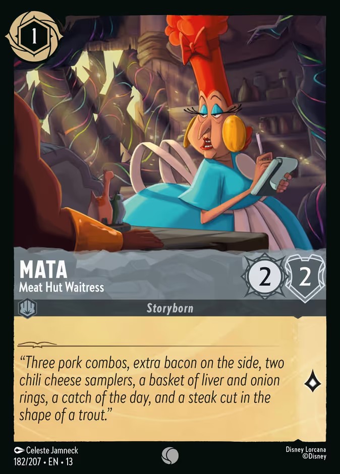 Mata - Meat Hut Waitress - Image 1
