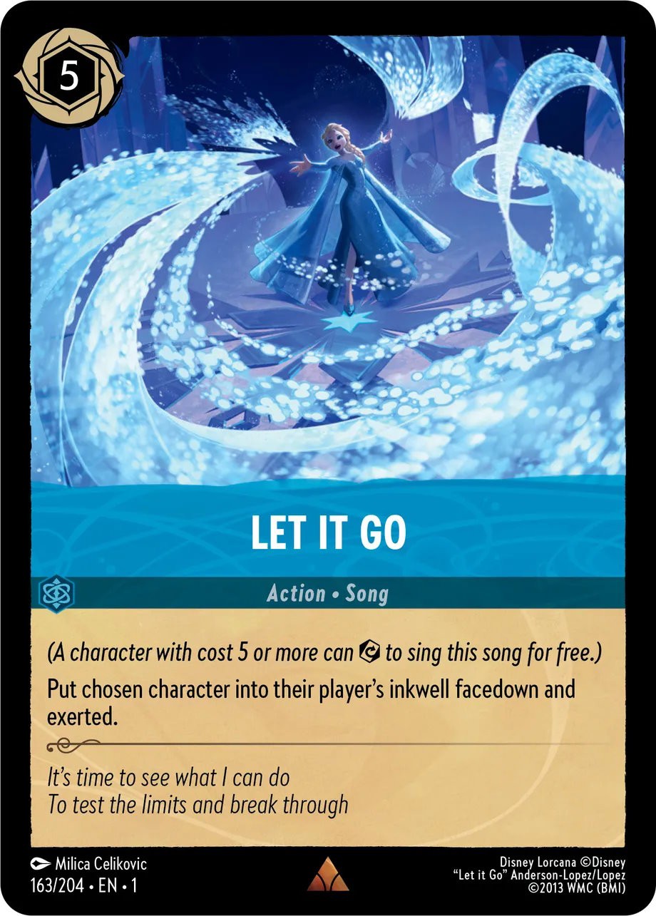 2023 Disney Lorcana The First Chapter 2023 Disney Lorcana The First Chapter #163 trading card