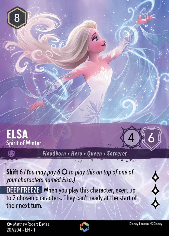 2023 Disney Lorcana The First Chapter 2023 Disney Lorcana The First Chapter #207 trading card