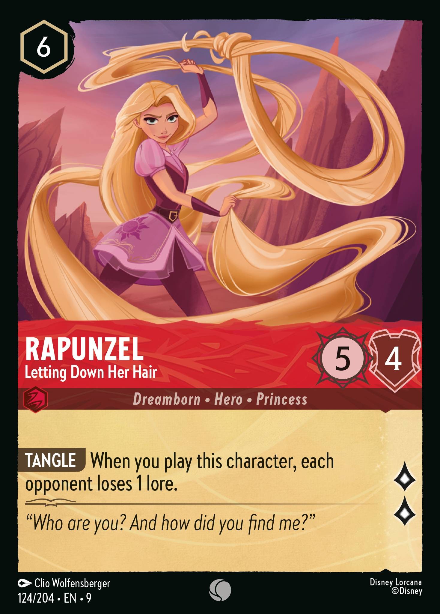 2025 Disney Lorcana Fabled 2025 Disney Lorcana Fabled #124 trading card