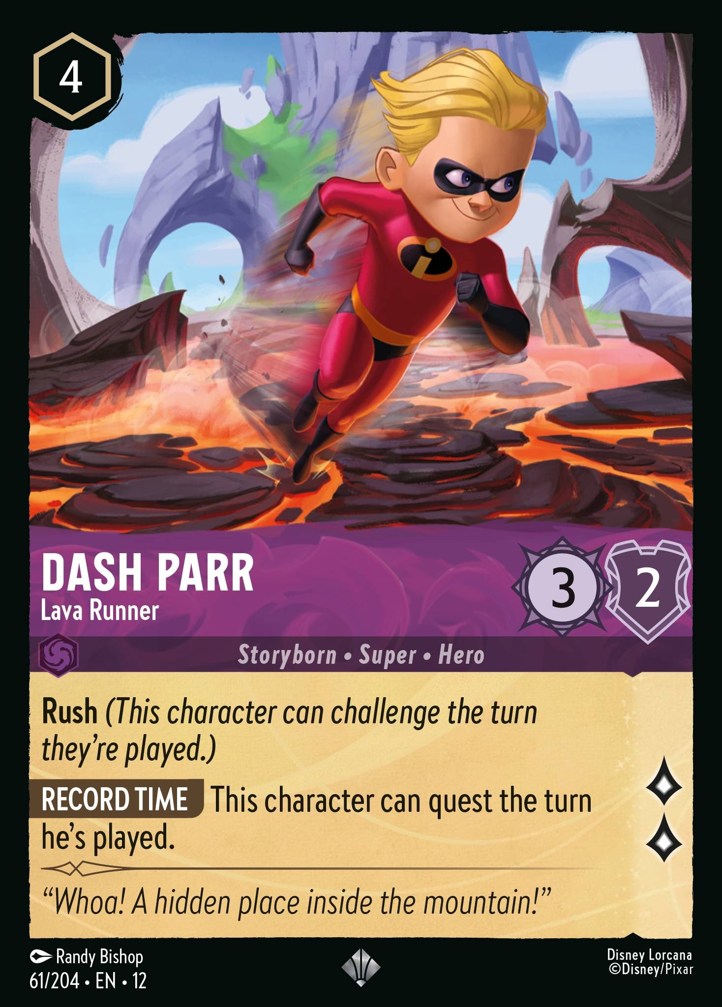 Dash Parr - Lava Runner - Image 1