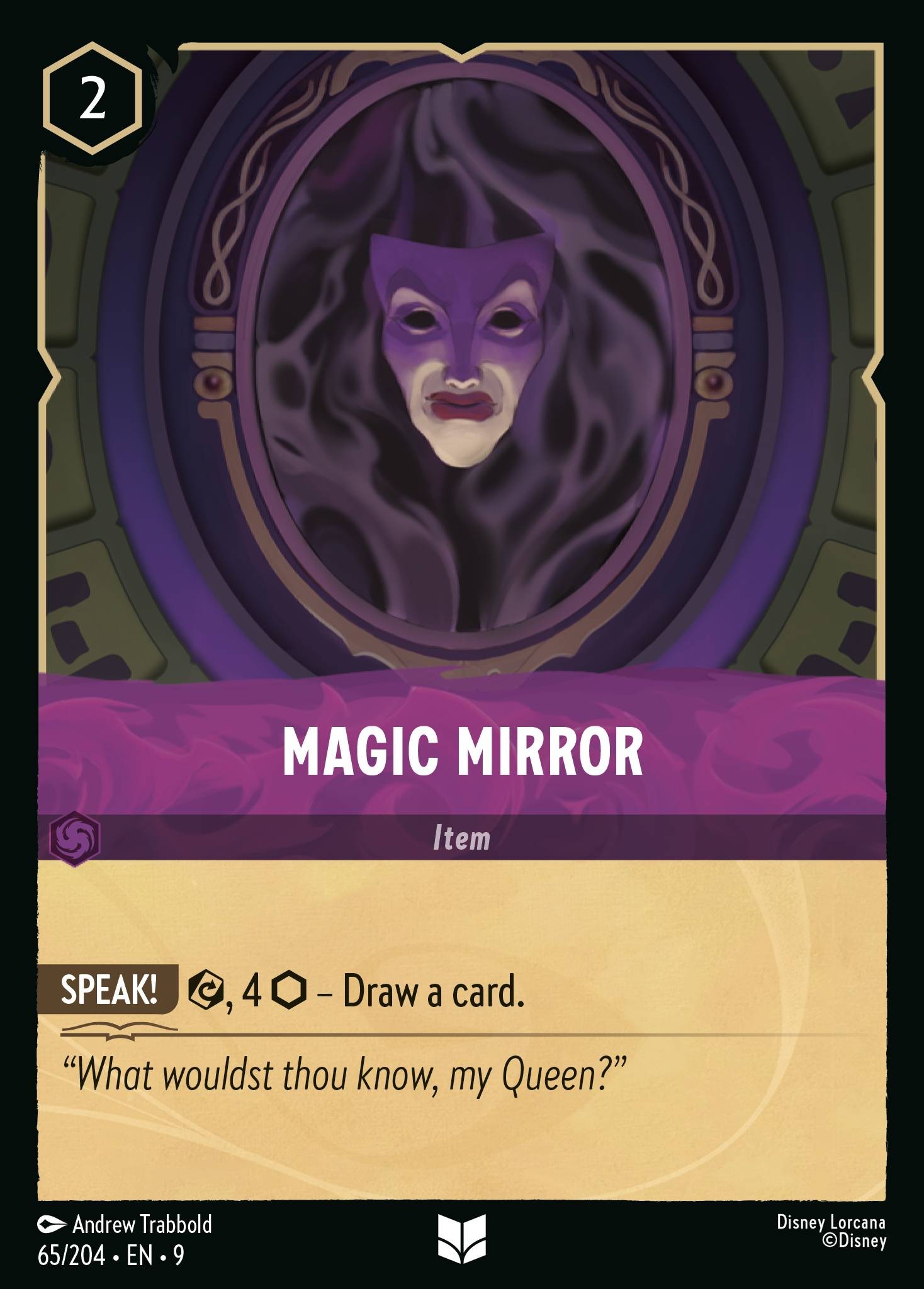 2025 Disney Lorcana Fabled 2025 Disney Lorcana Fabled #65 trading card