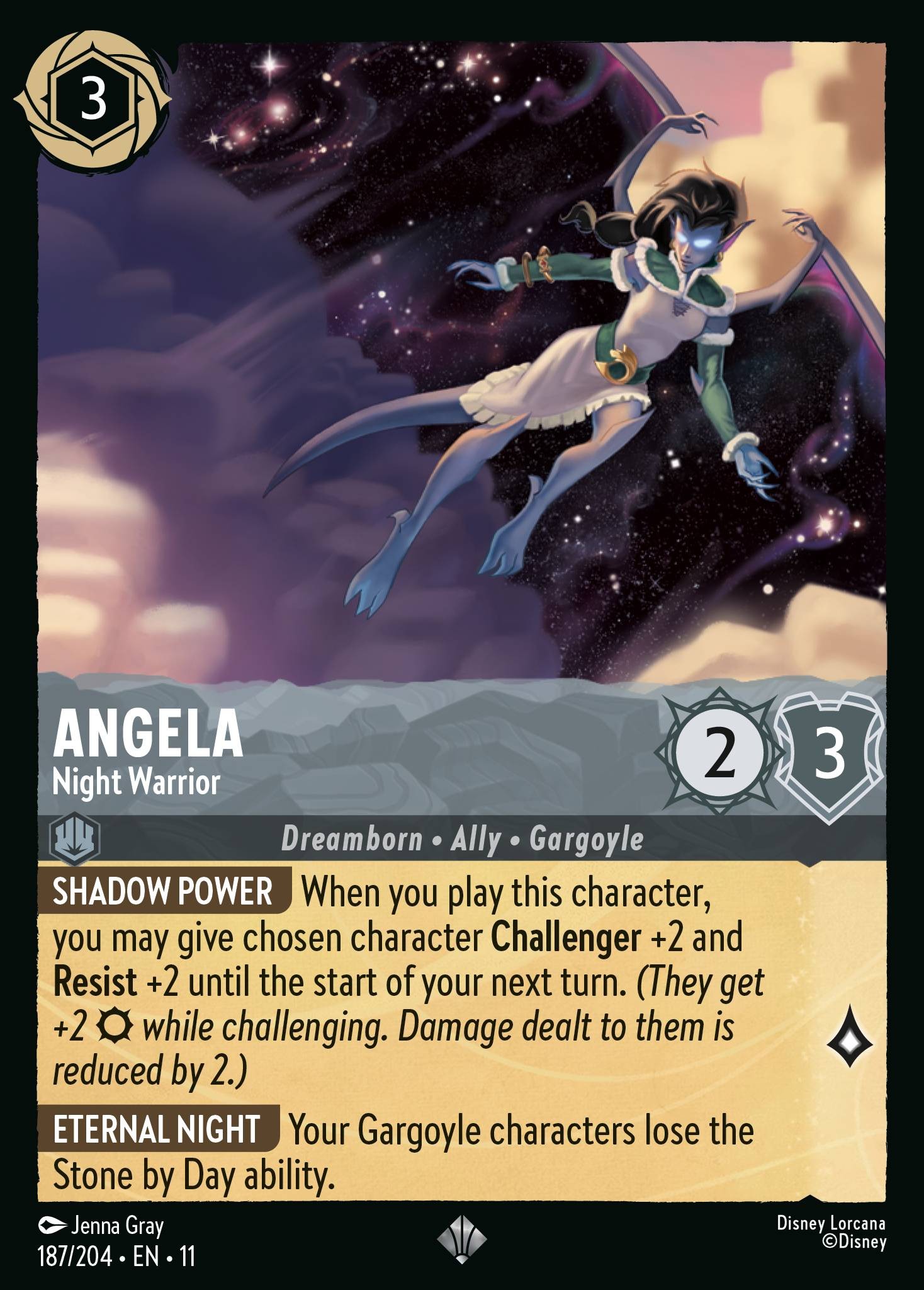 Angela - Night Warrior - Image 1