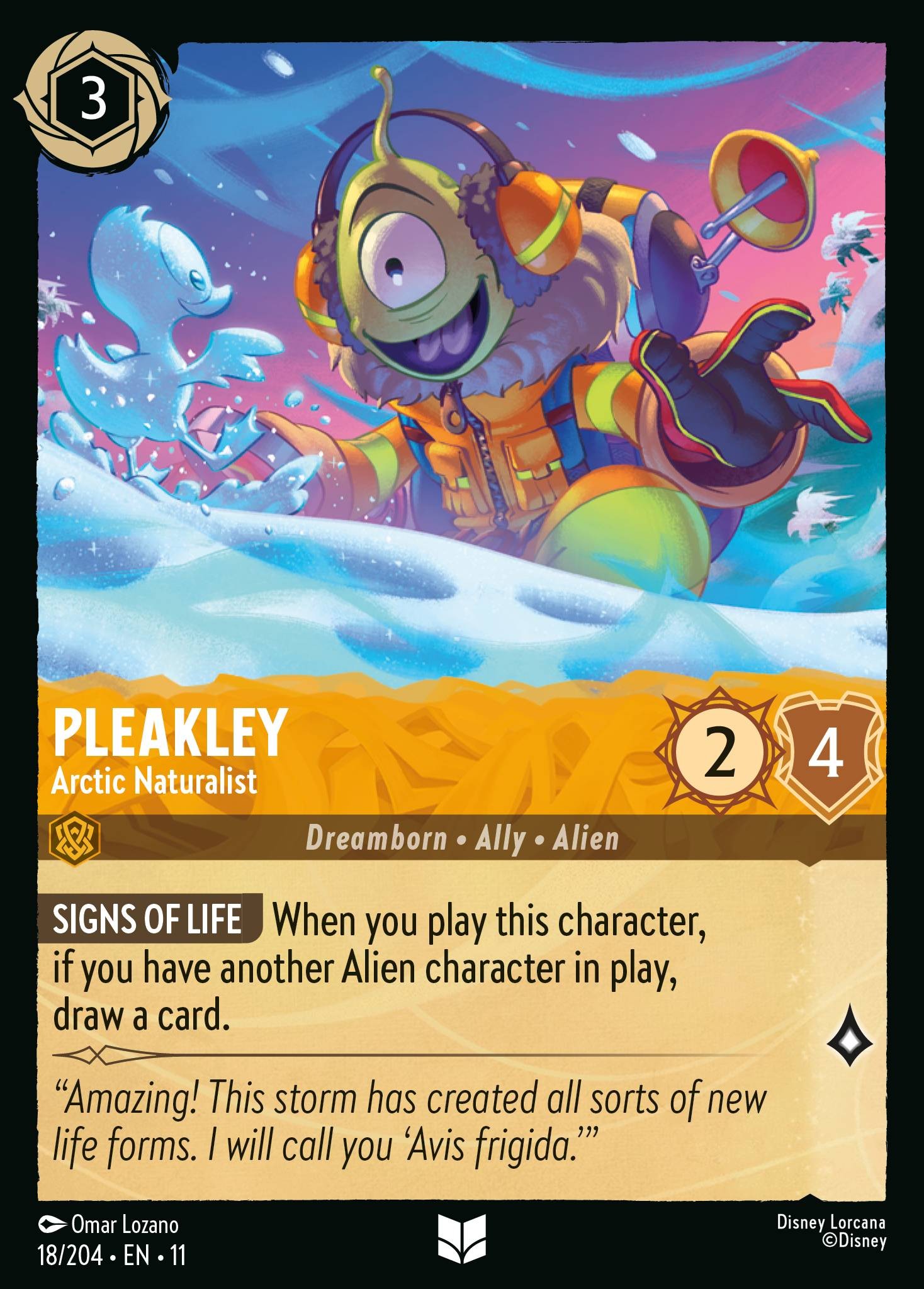 Pleakley - Arctic Naturalist (Uncommon · Normal)