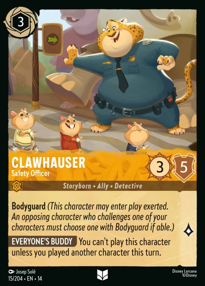 Clawhauser - Safety Officer - Image 1