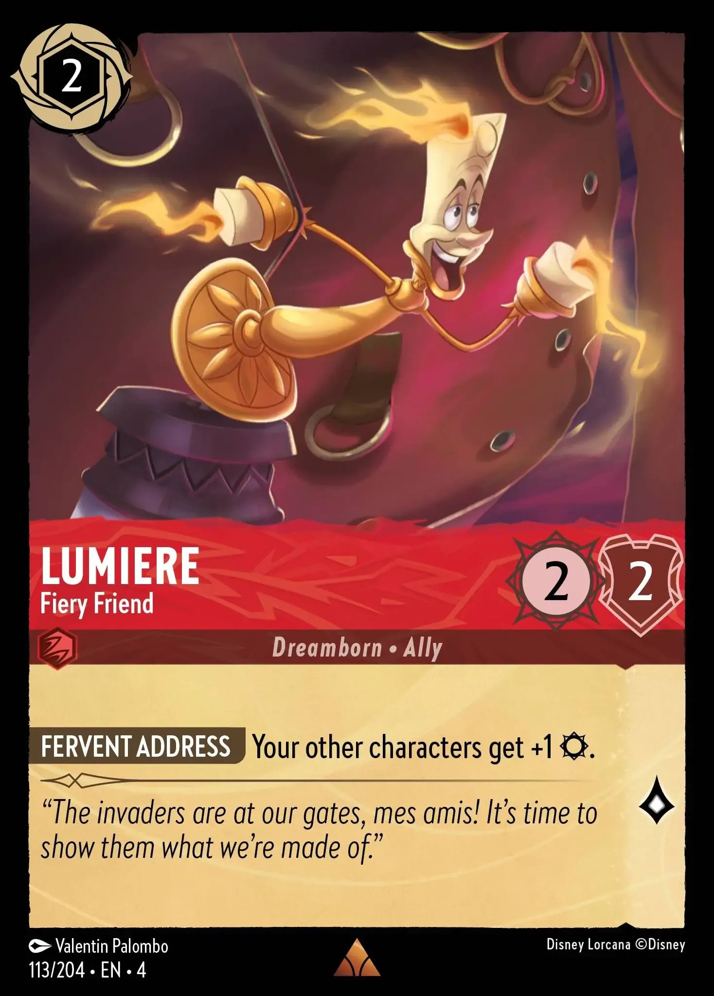 Lumiere - Fiery Friend - Image 1