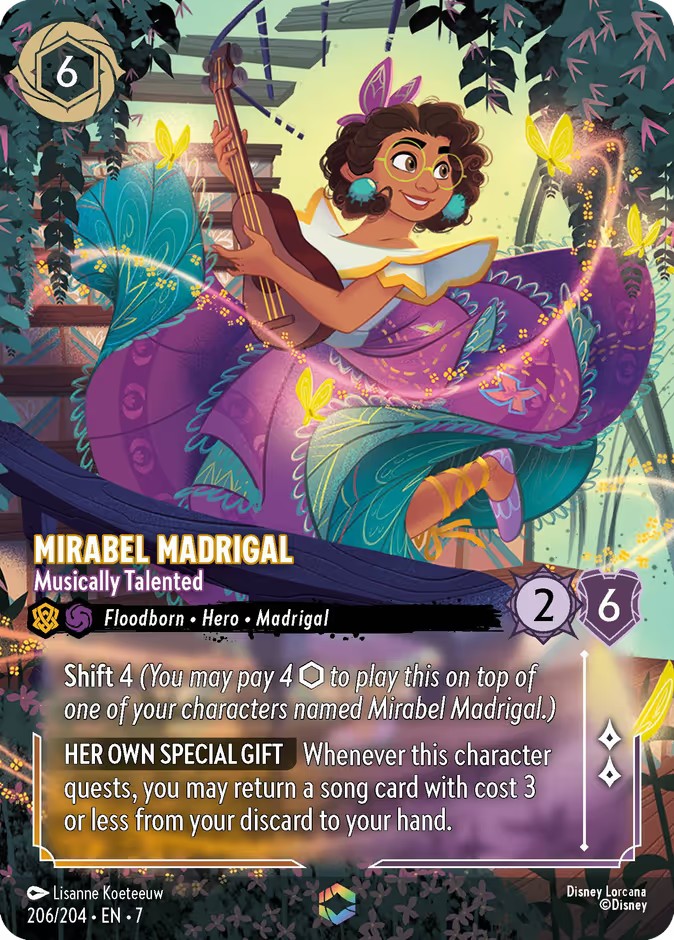 2025 Disney Lorcana Archazia's Island 2025 Disney Lorcana Archazia's Island #206 trading card
