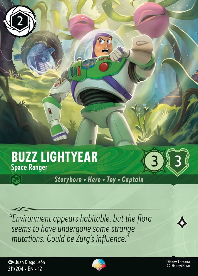 2026 Disney Lorcana Wilds Unknown 2026 Disney Lorcana Wilds Unknown #211 trading card