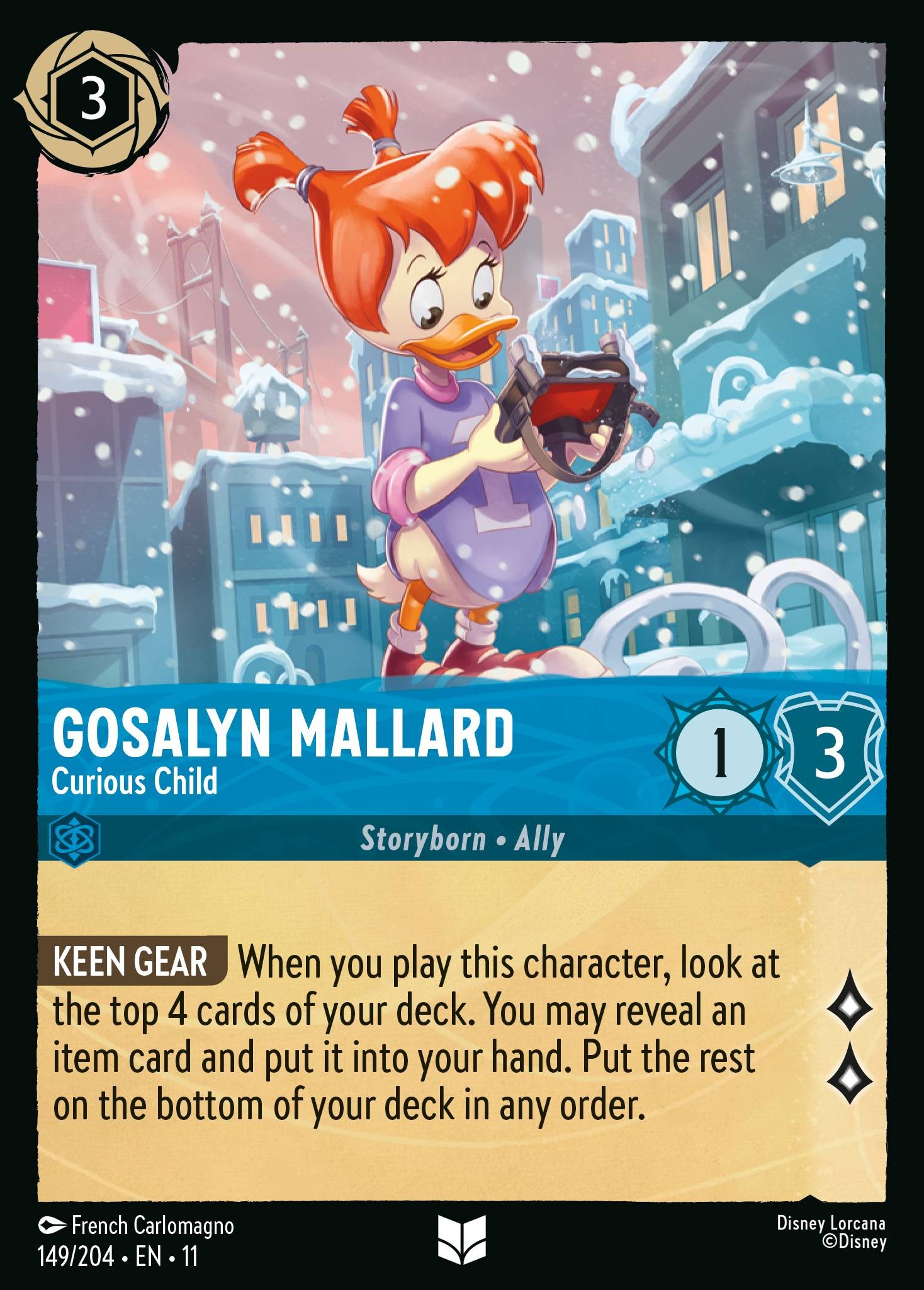 Gosalyn Mallard - Curious Child - Image 1