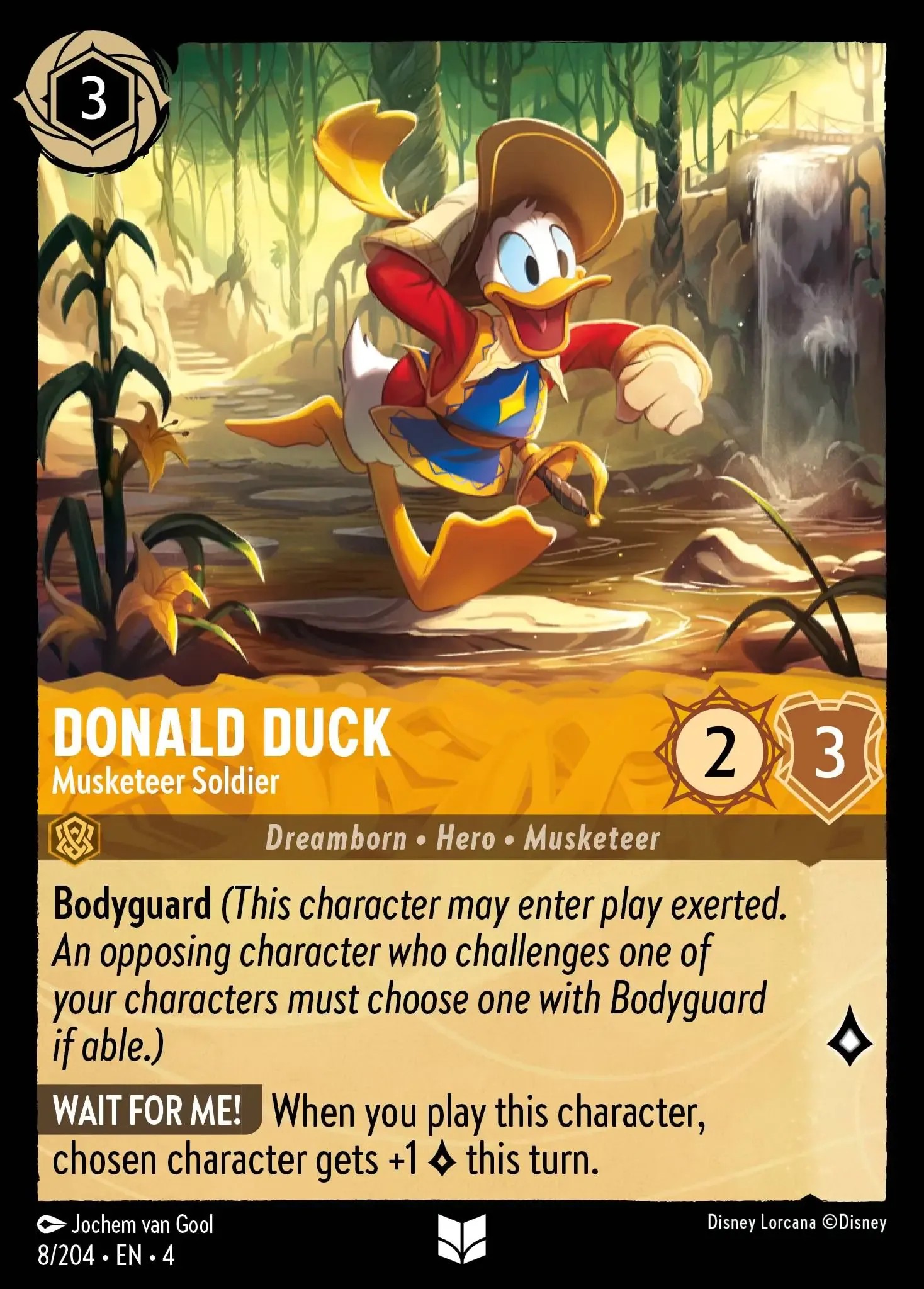 Donald Duck - Musketeer Soldier (Uncommon · Normal)