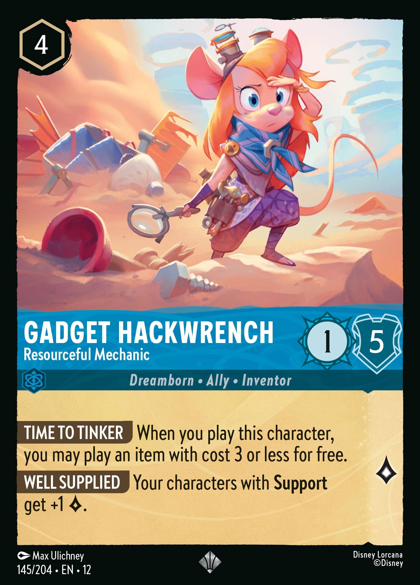 Gadget Hackwrench - Resourceful Mechanic - Image 1
