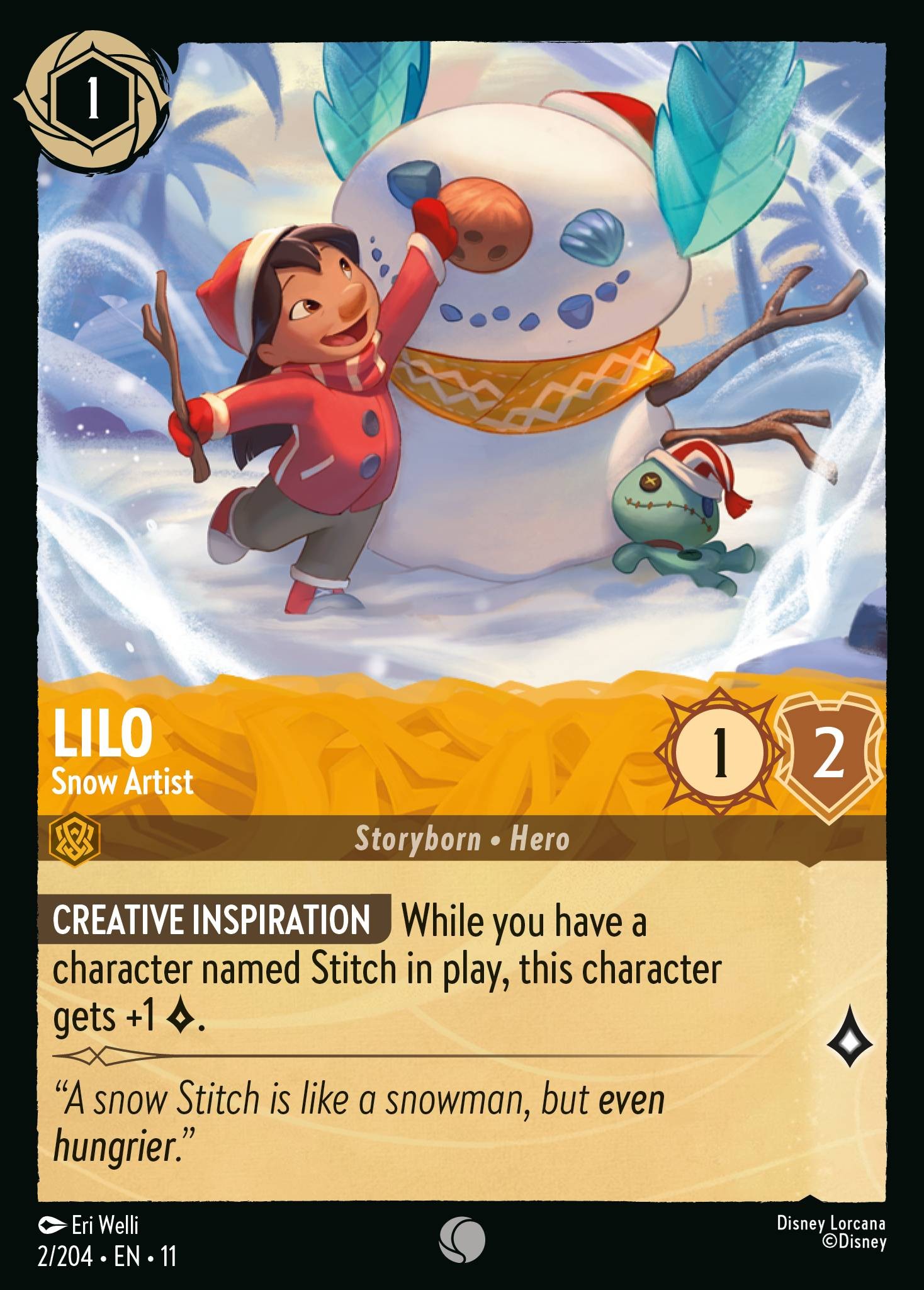 Lilo - Snow Artist - Image 1