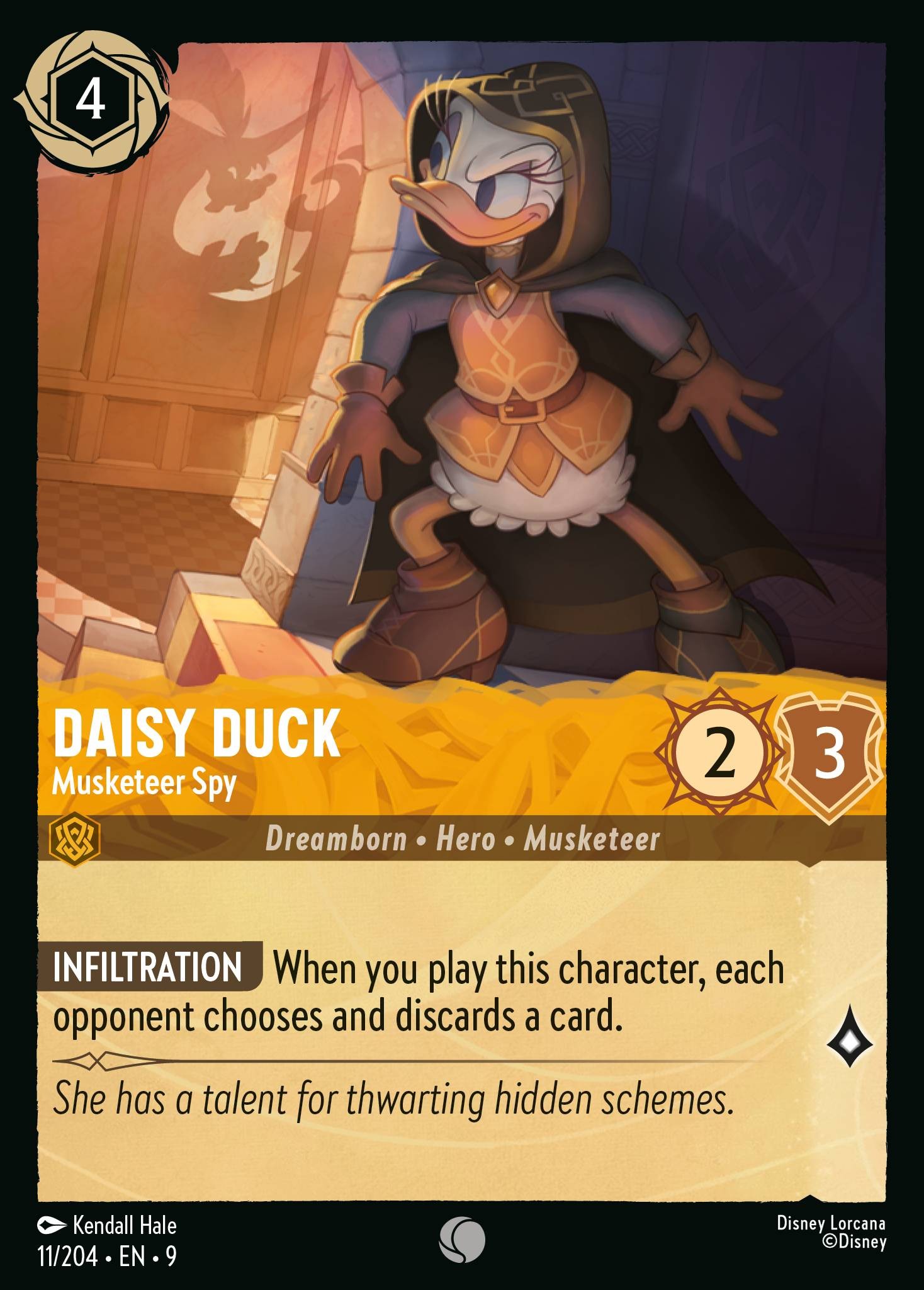 Daisy Duck - Musketeer Spy (Common · Normal)
