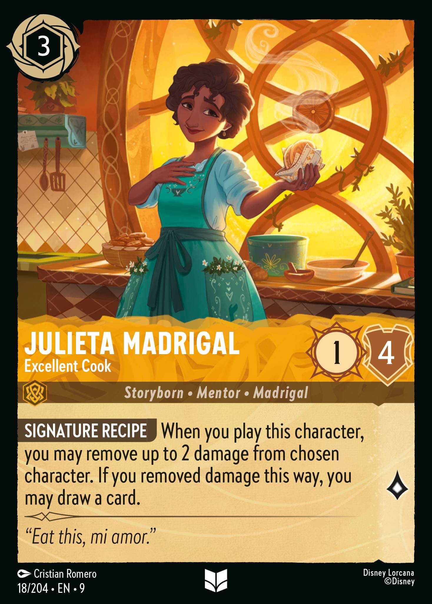 2025 Disney Lorcana Fabled 2025 Disney Lorcana Fabled #18 trading card