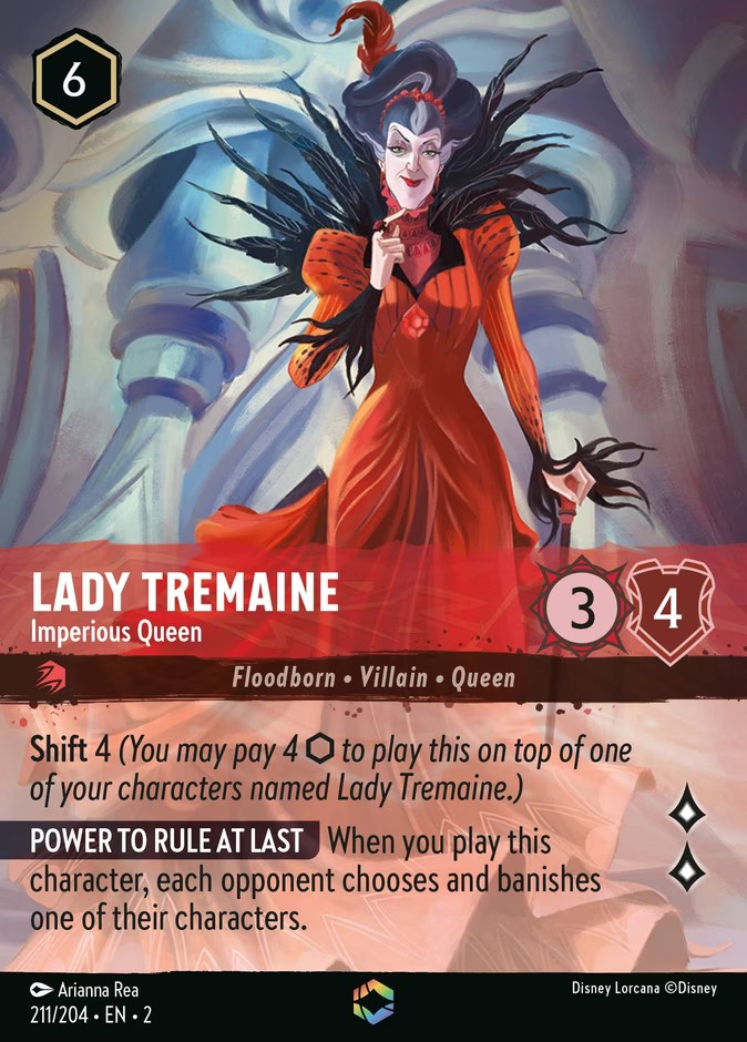 2023 Disney Lorcana Rise of the Floodborn 2023 Disney Lorcana Rise of the Floodborn #211 trading card