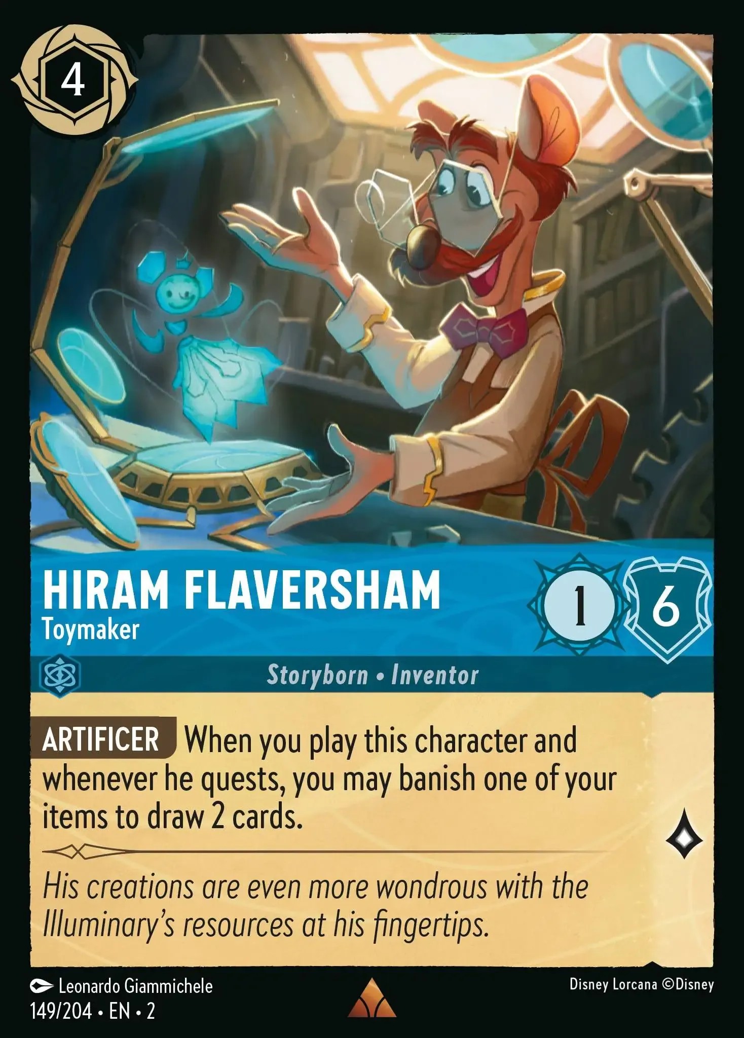 Hiram Flaversham - Toymaker - Image 1
