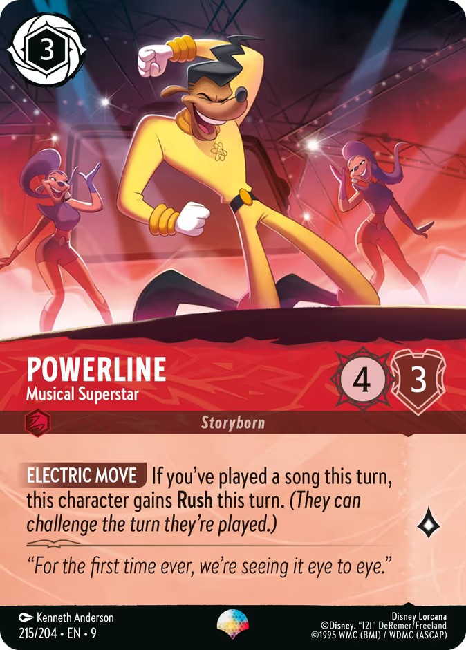 2025 Disney Lorcana Fabled 2025 Disney Lorcana Fabled #215 trading card