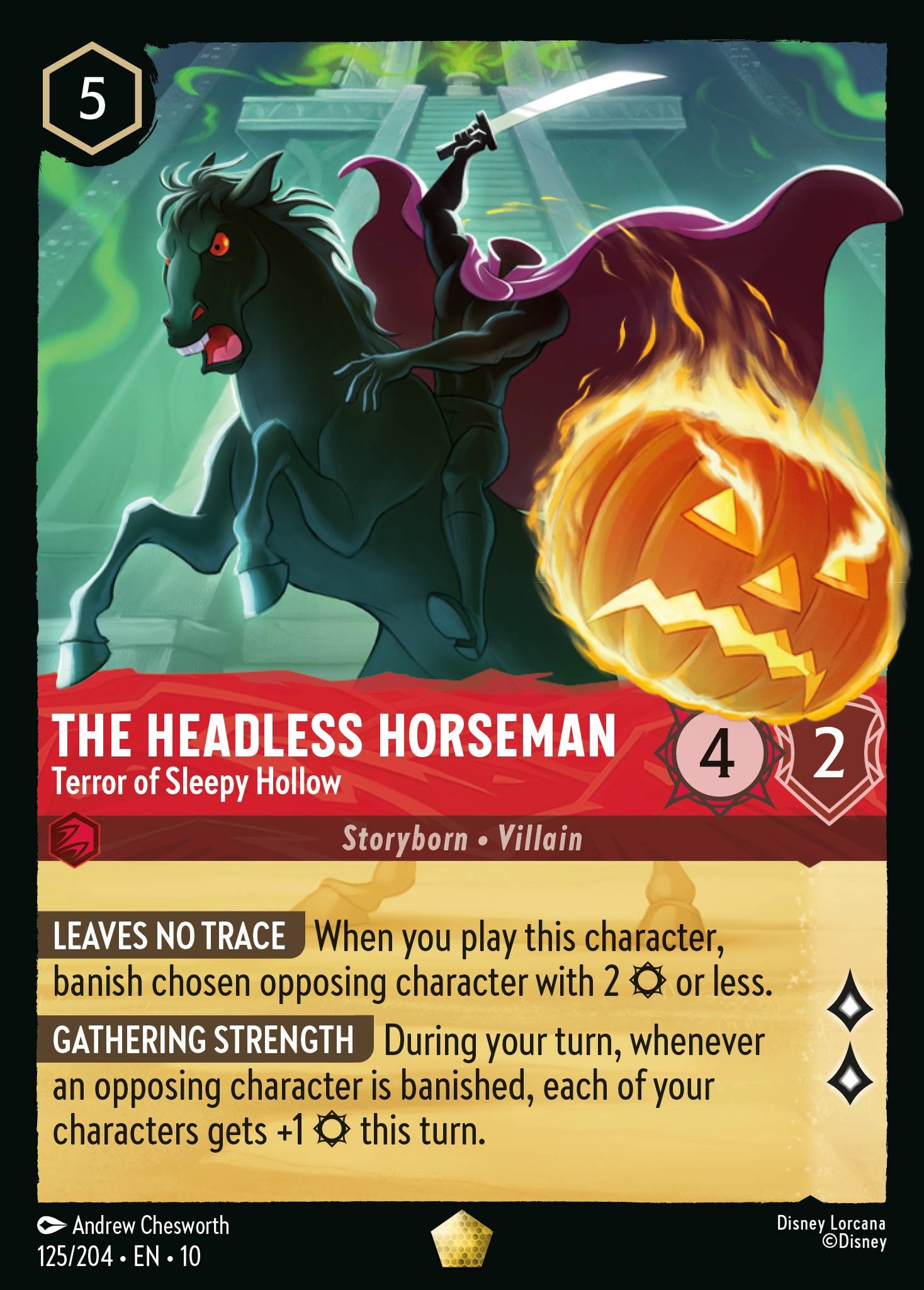 2025 Disney Lorcana Whispers in the Well 2025 Disney Lorcana Whispers in the Well #125 trading card