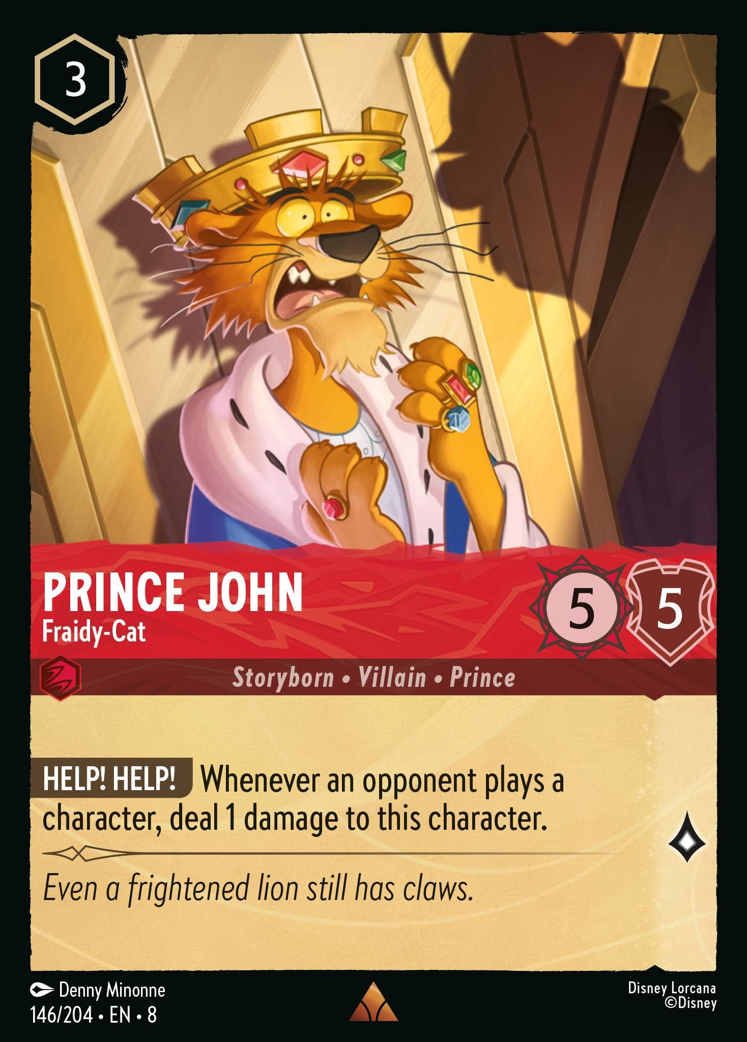 Prince John - Fraidy-Cat - Image 1