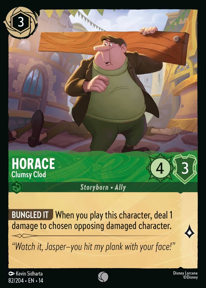 Horace - Clumsy Clod - Image 1