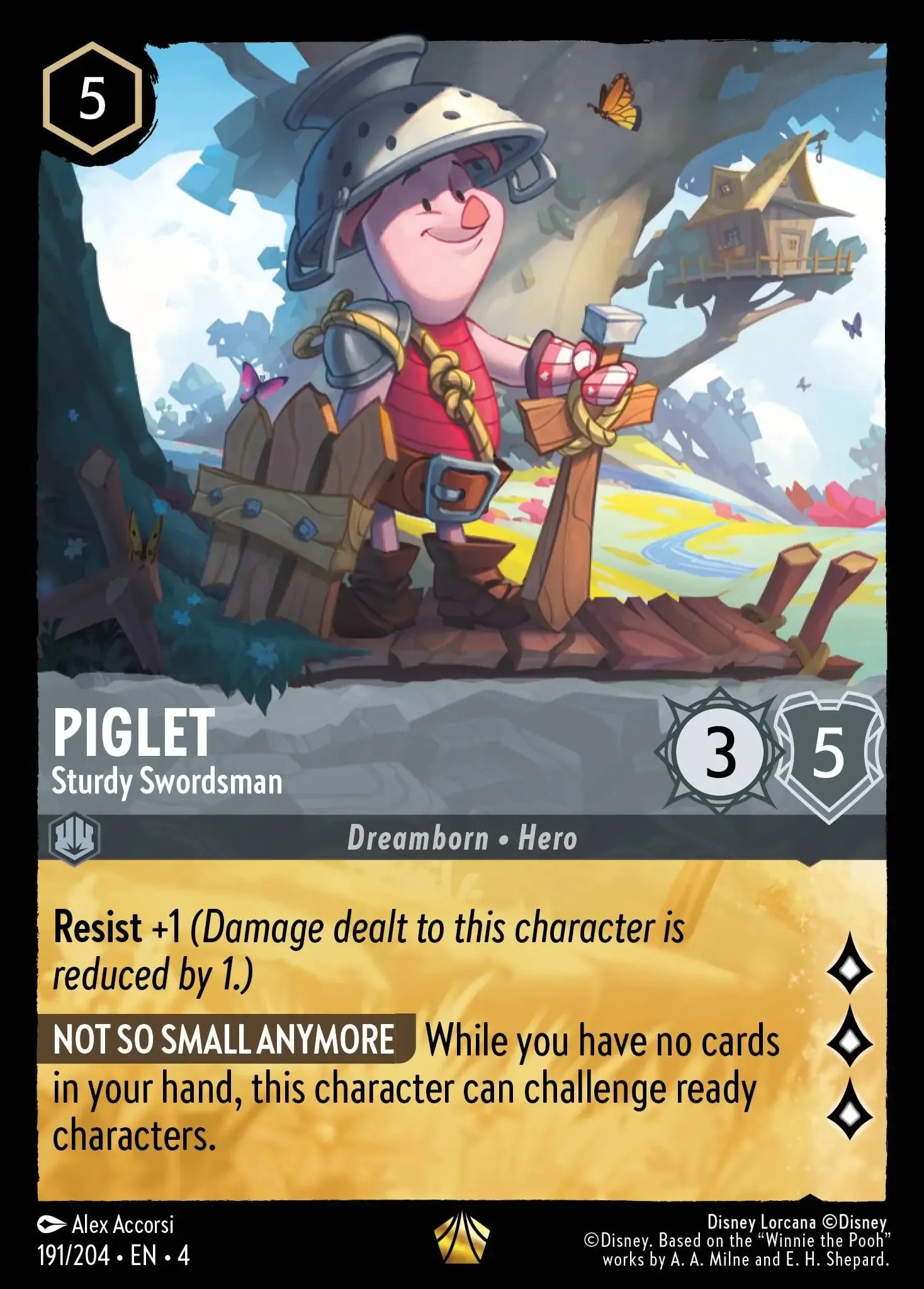 Piglet - Sturdy Swordsman - Image 1