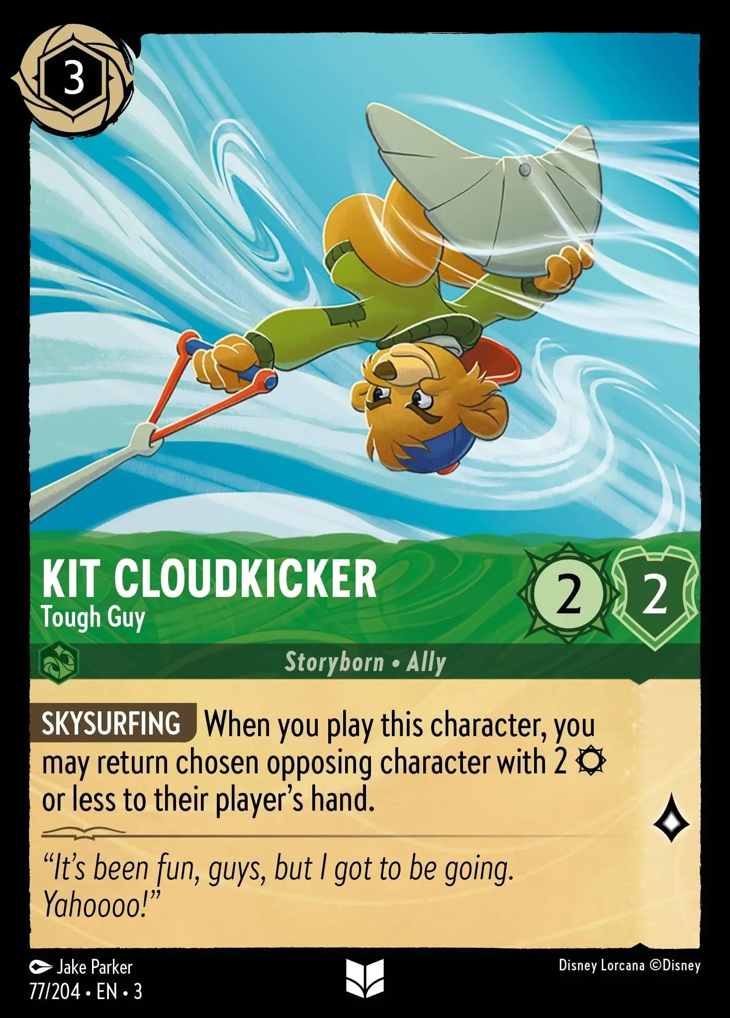 Kit Cloudkicker - Tough Guy - Image 1
