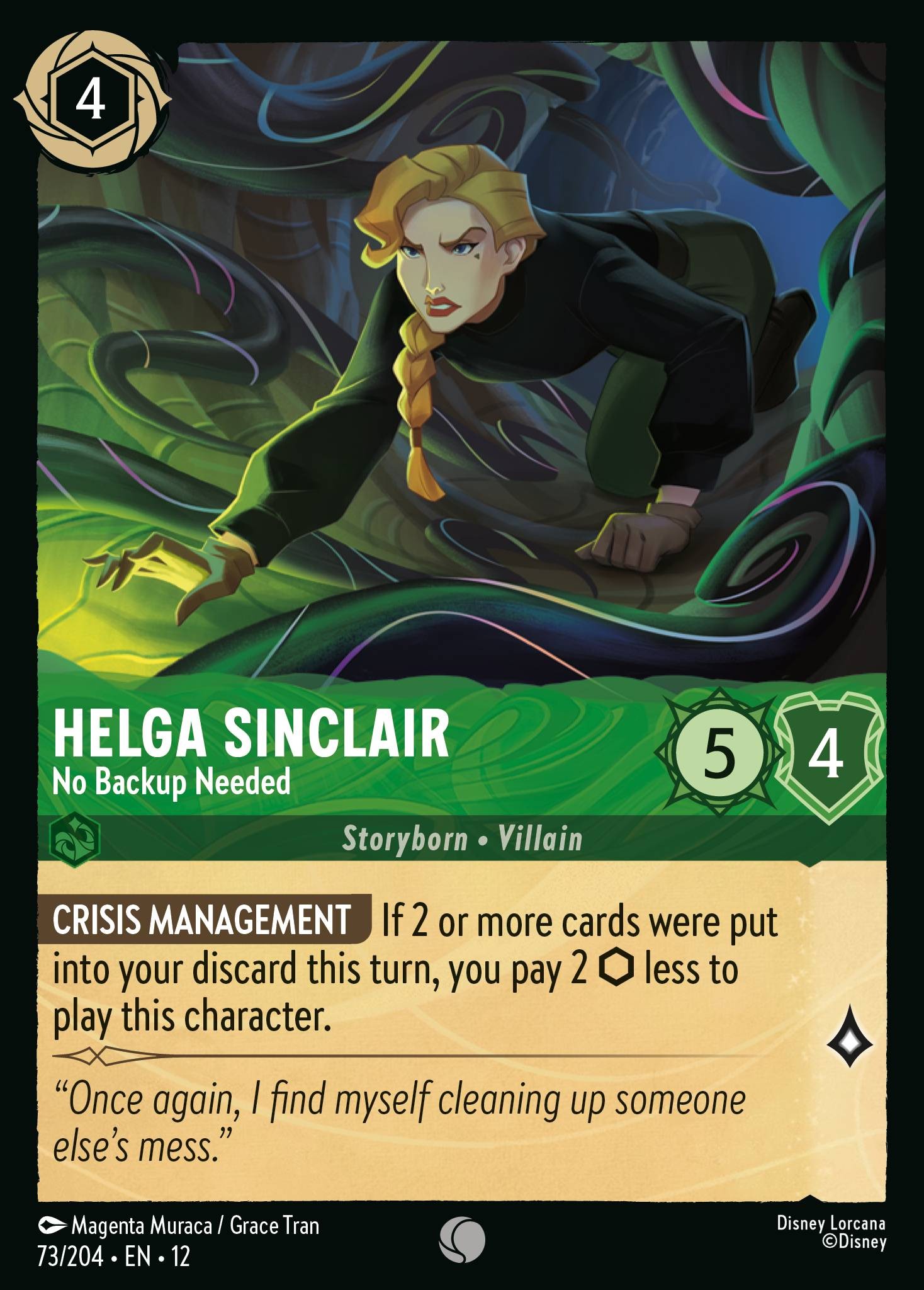 Helga Sinclair - No Backup Needed - Image 1
