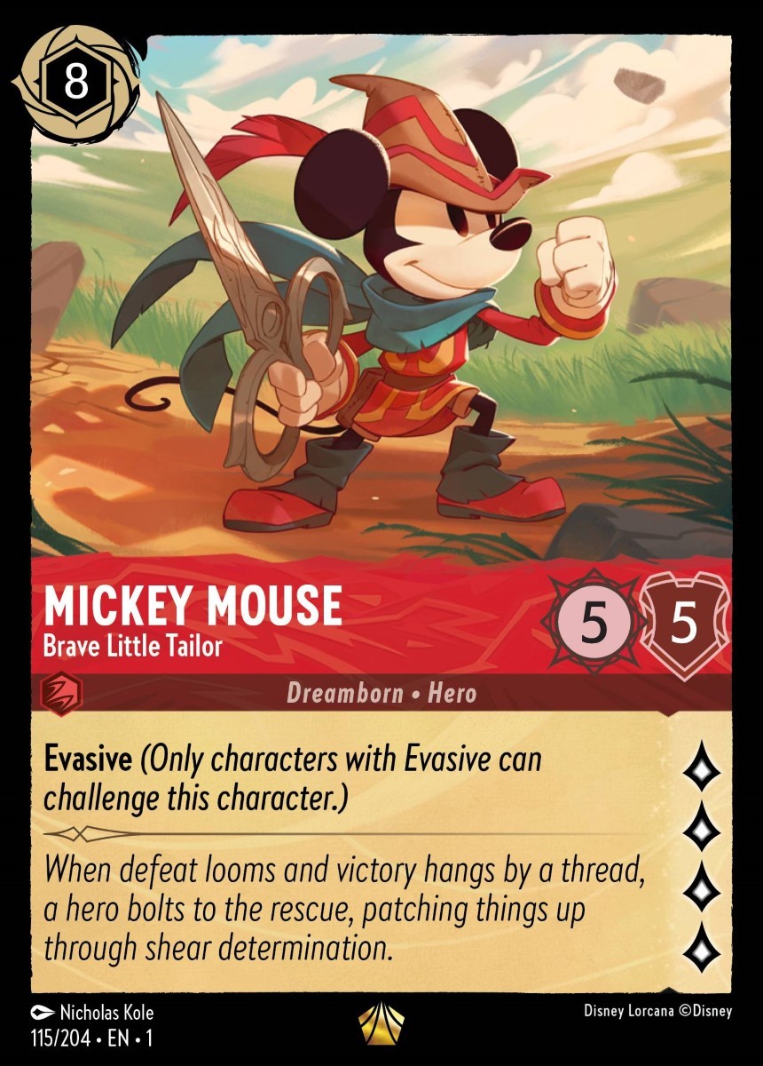 2023 Disney Lorcana The First Chapter 2023 Disney Lorcana The First Chapter #115 trading card