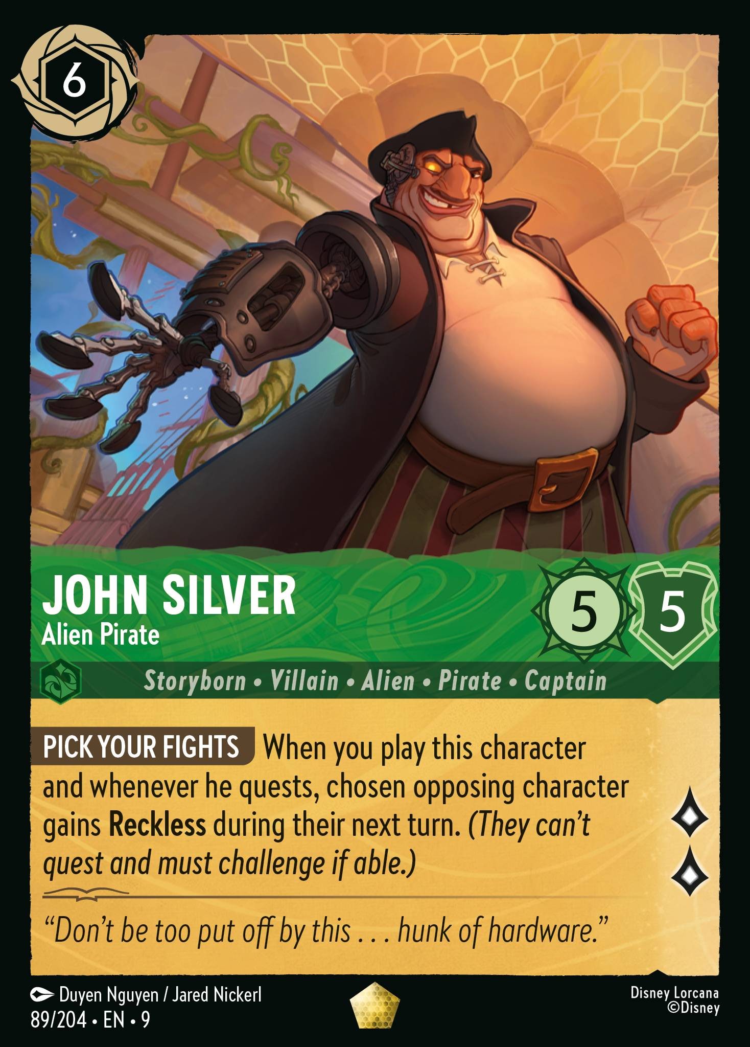 John Silver - Alien Pirate - Image 1