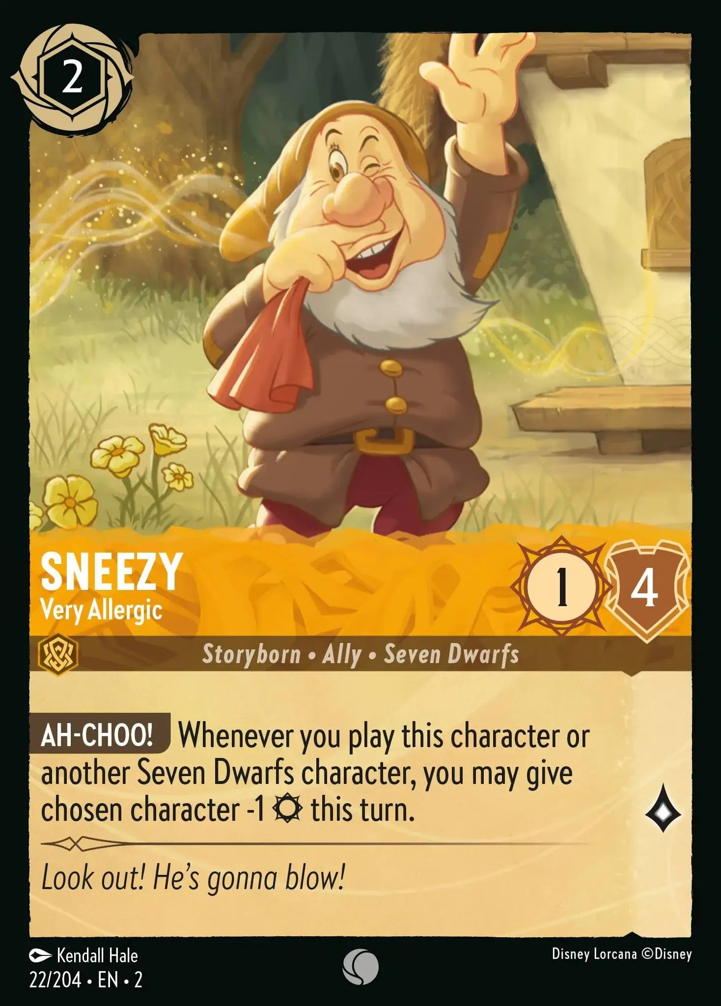 Sneezy - Very Allergic - Image 1