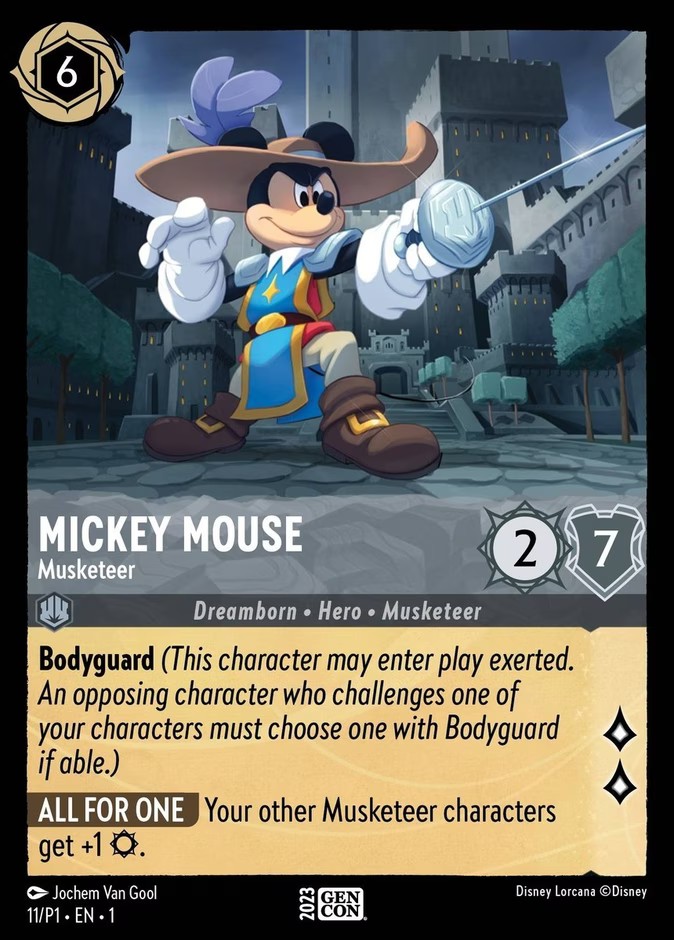 2023 Disney Lorcana Promo Set 1 2023 Disney Lorcana Promo Set 1 #11 trading card